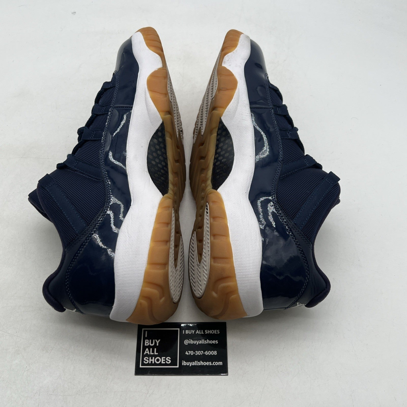 Size 14 - Air Jordan 11 Retro Low Navy Gum (528895-405)