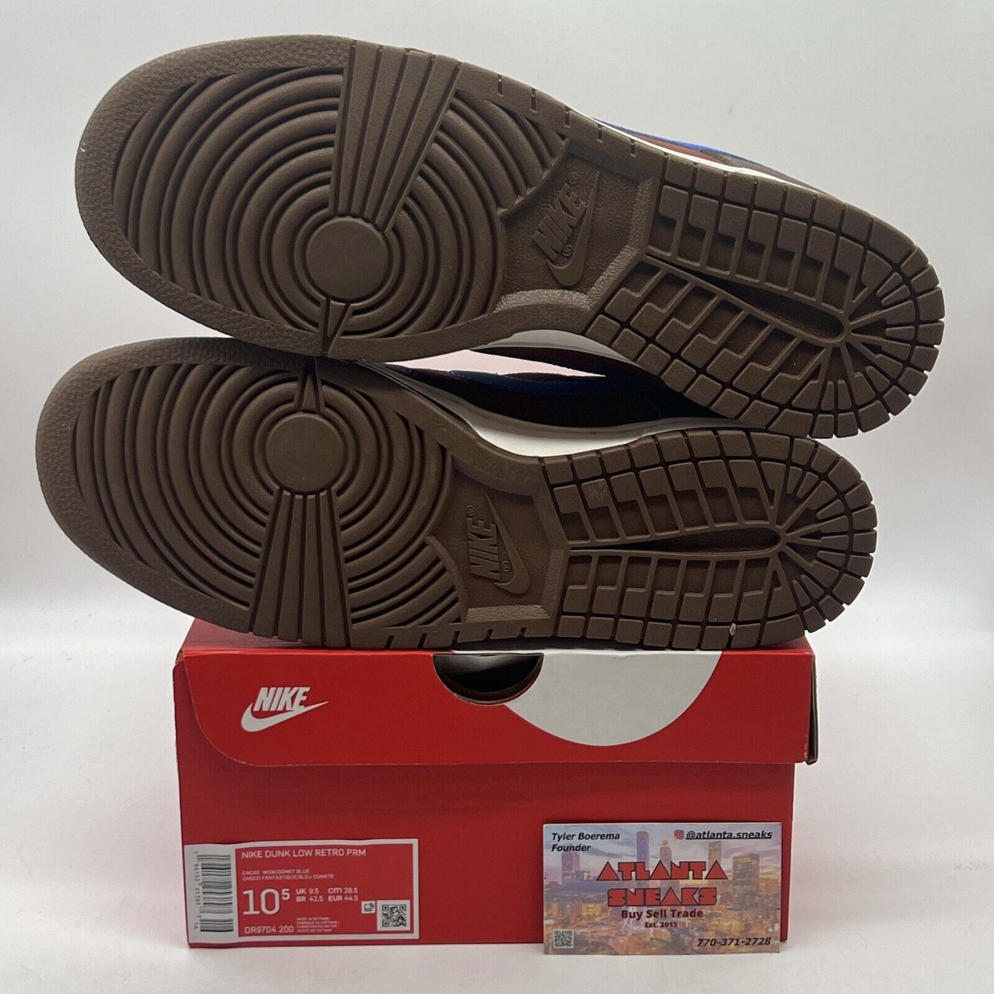 Size 10.5 - Nike Dunk Low Mars Stone Blue Brand New Og All