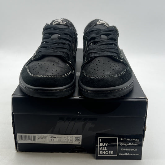 Size 11 - Air Jordan 1 Retro Low OG SP x Travis Scott Black Phantom (DM7866-001)