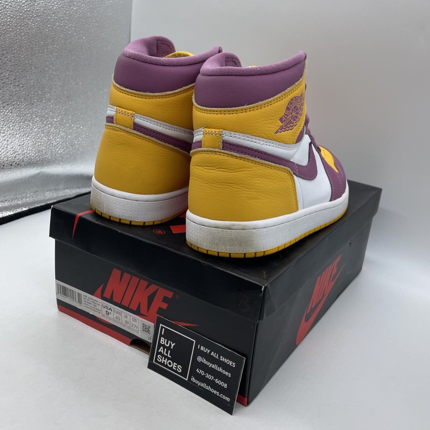 Size 9.5 - Air Jordan 1 Retro High OG Brotherhood 2022 (555088-706)