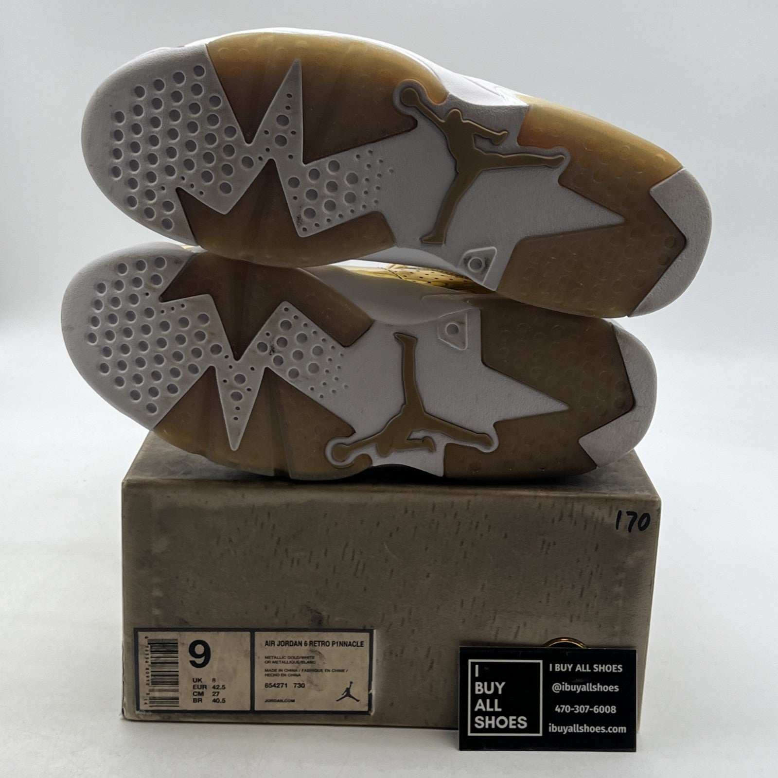 Size 9 - Air Jordan 6 Retro Pinnacle (854271-730)