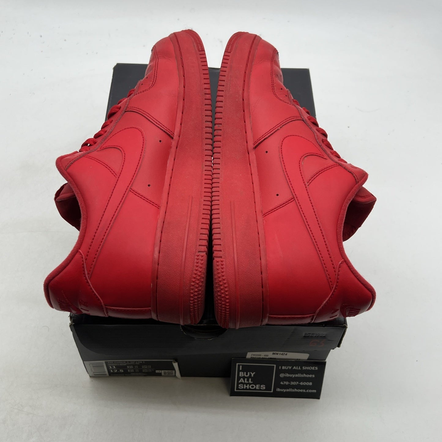 Size 11 - Nike Air Force 1 Low Triple Red (CW6999-600)