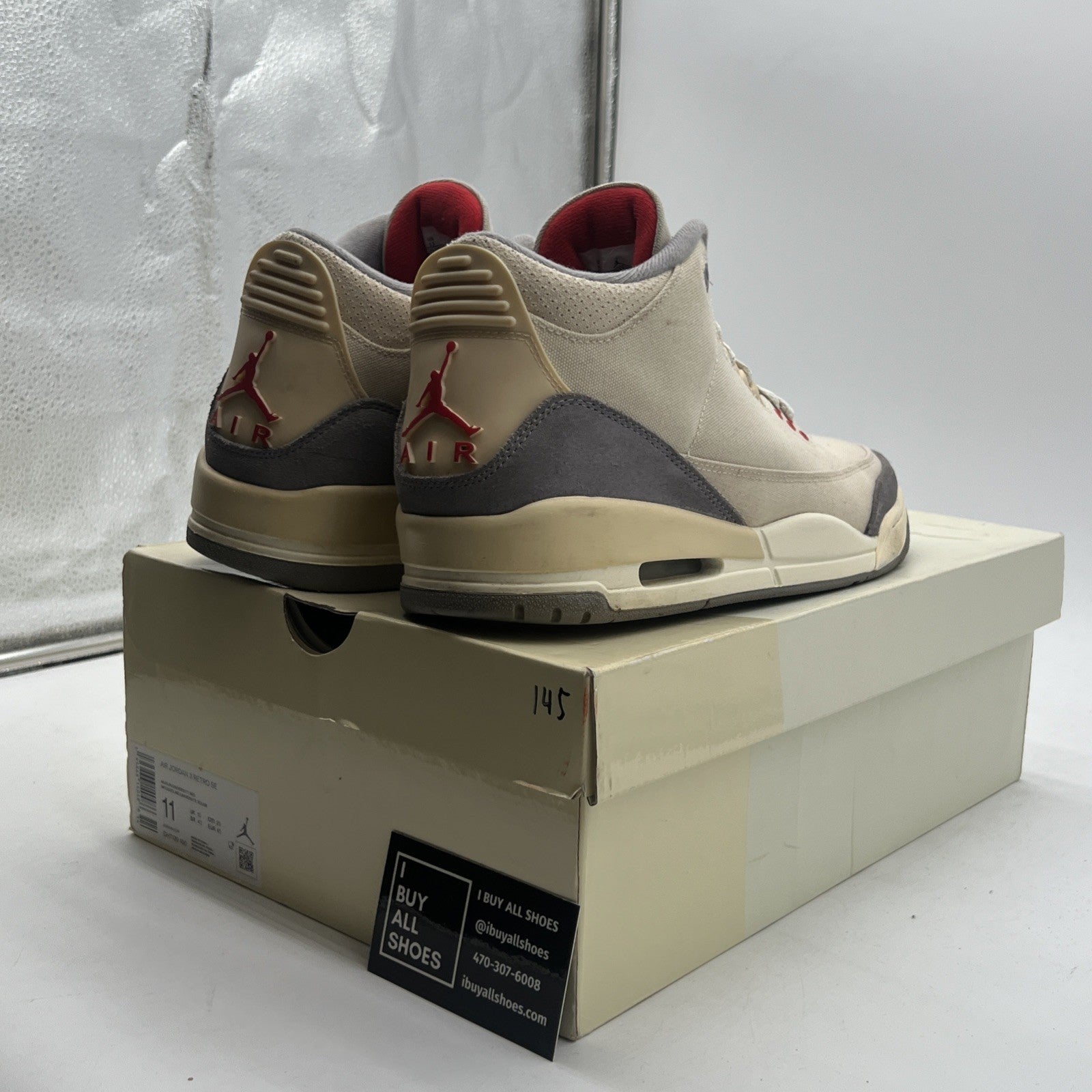 Size 11 - Air Jordan 3 Muslin (DH7139-100)