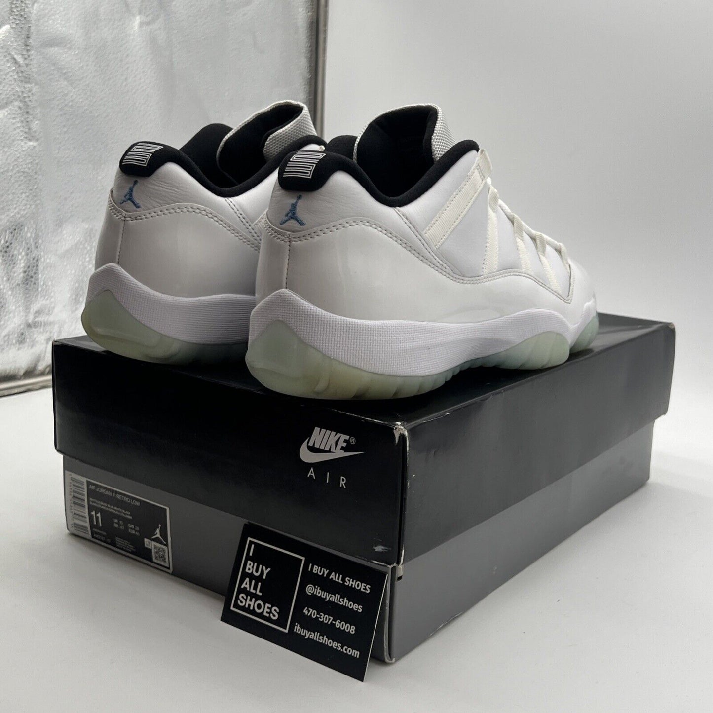 Size 11 - Air Jordan 11 Retro Low Legend Blue (AV2187-117)