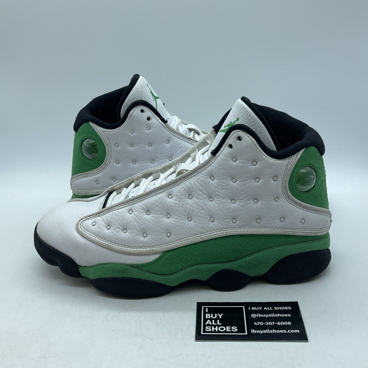 Size 9.5 - Jordan 13 Retro Lucky Green 2020 Suede Leather - (DB6537-113)