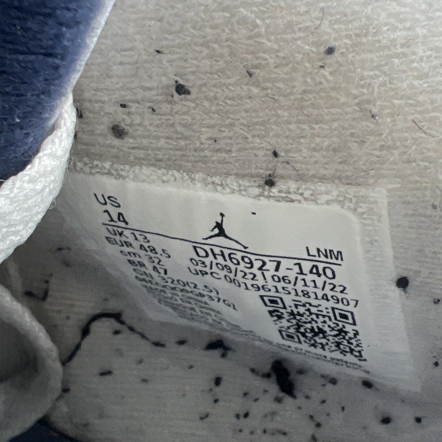 Size 14 - Air Jordan 4 Retro Mid Midnight Navy (DH6927-140)