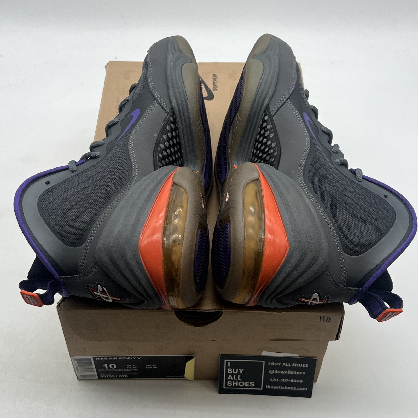 Size 10 - Nike Air Penny 5 Phoenix (537331-070)