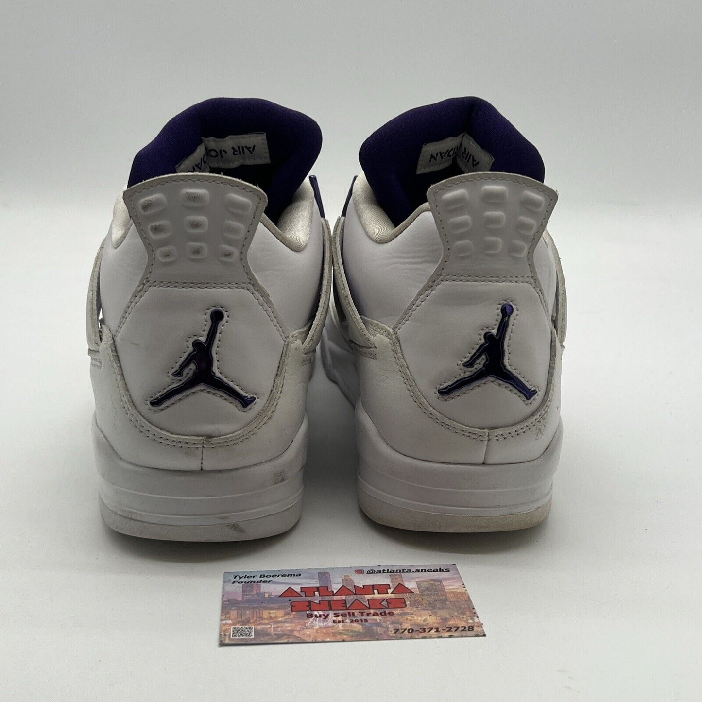 Size 11 - Air Jordan 4 Retro Mid Purple Metallic (CT8527-115)