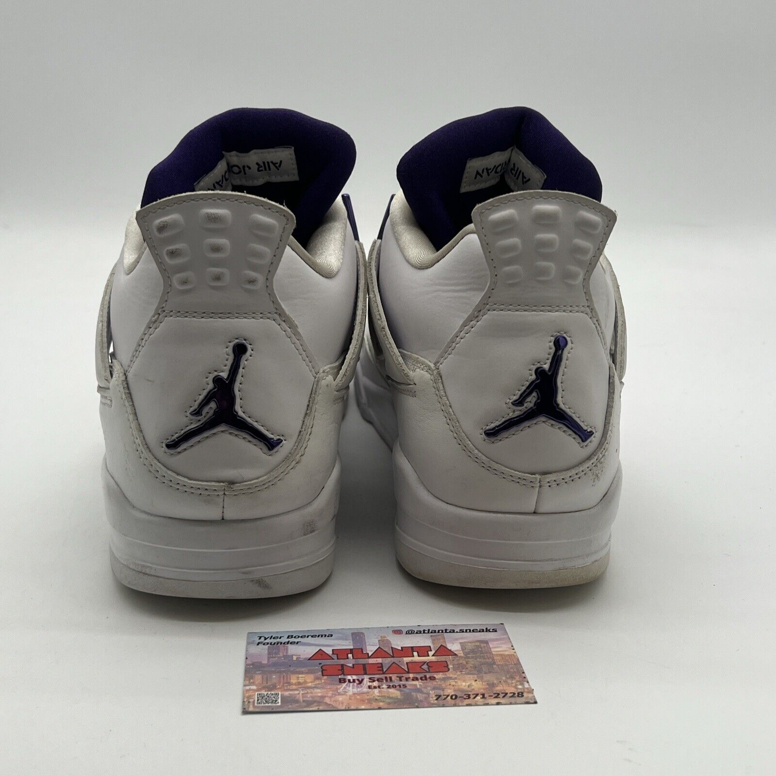 Size 11 - Air Jordan 4 Retro Mid Purple Metallic (CT8527-115)