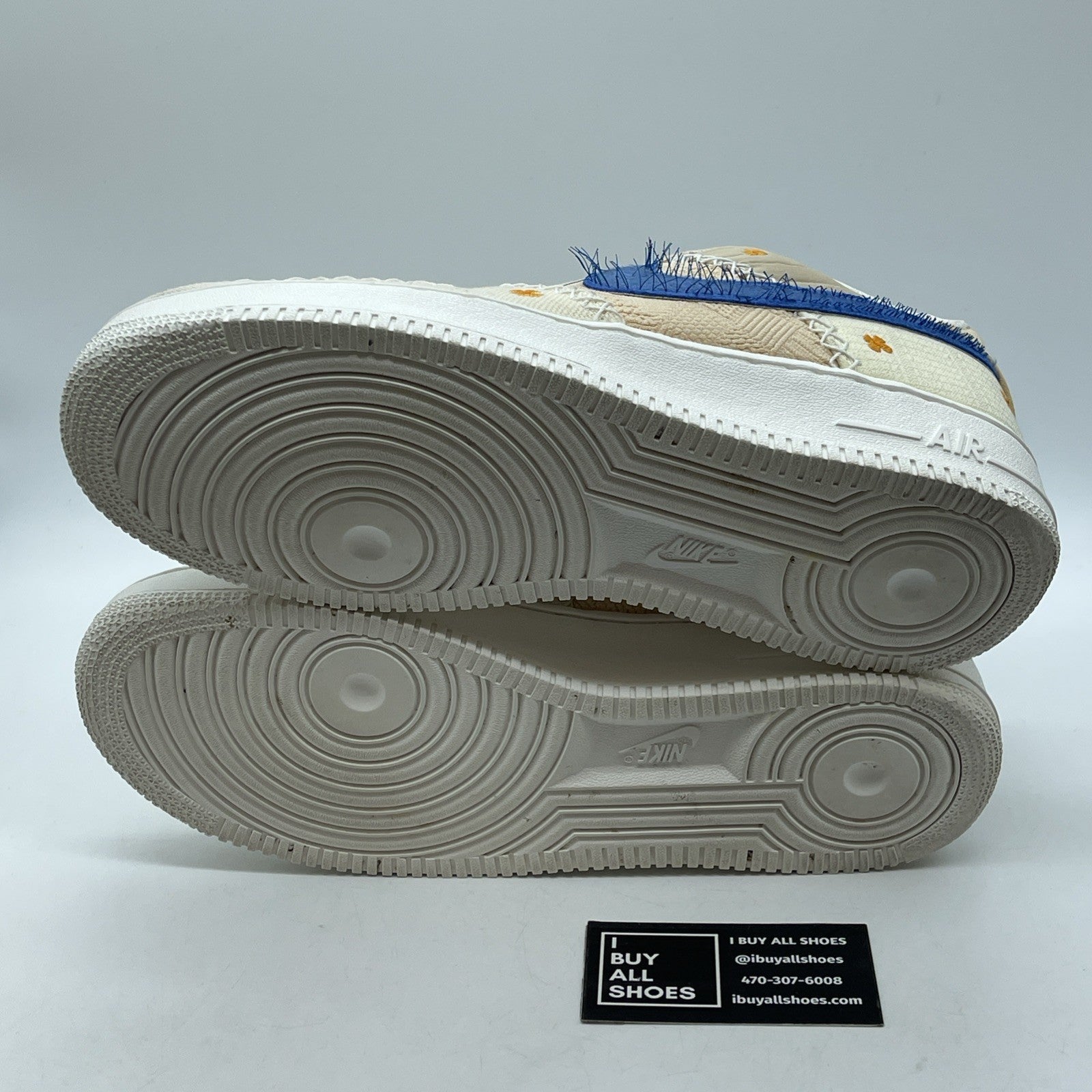 Size 10.5 - Nike Air Force 1 '07 LA Flea Tan White Suede (DV2215-100)