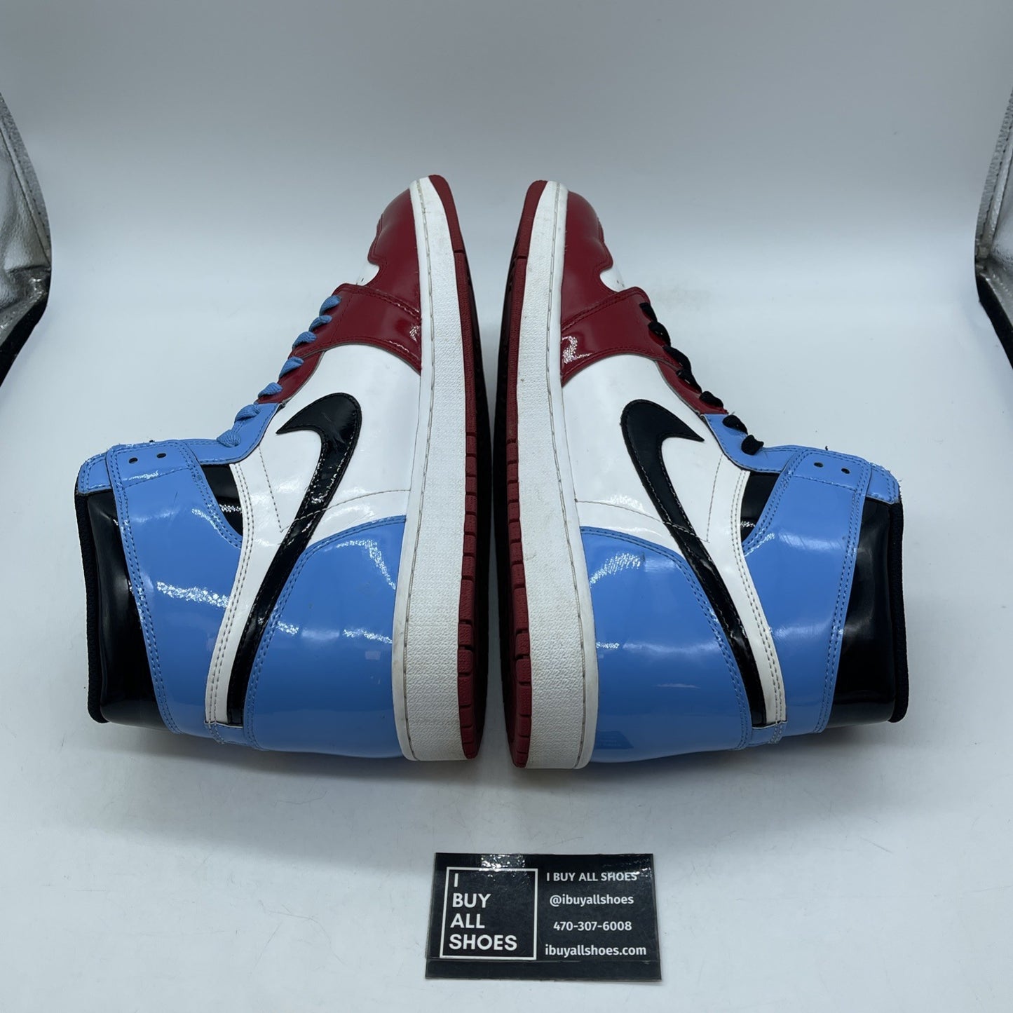 Size 14 - Jordan 1 Retro OG High Fearless Blue Red Black Leather (CK5666-100)