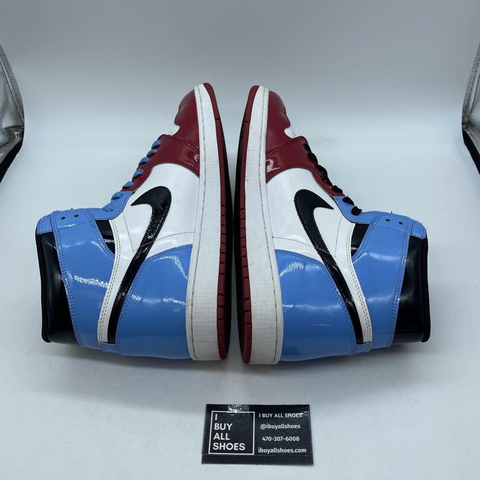 Size 14 - Jordan 1 Retro OG High Fearless Blue Red Black Leather (CK5666-100)
