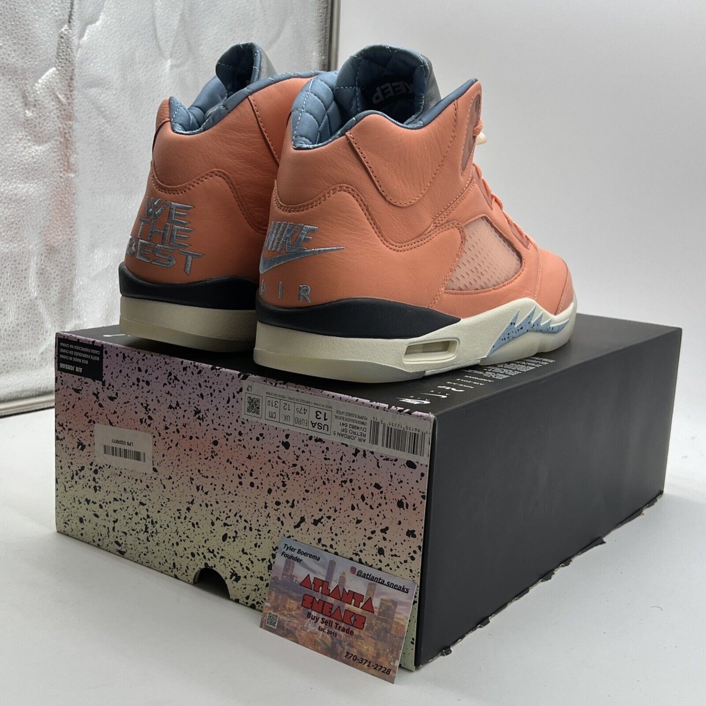 Size 13 - Air Jordan 5 Retro x DJ Khaled Mid We The Best - Crimson Bliss