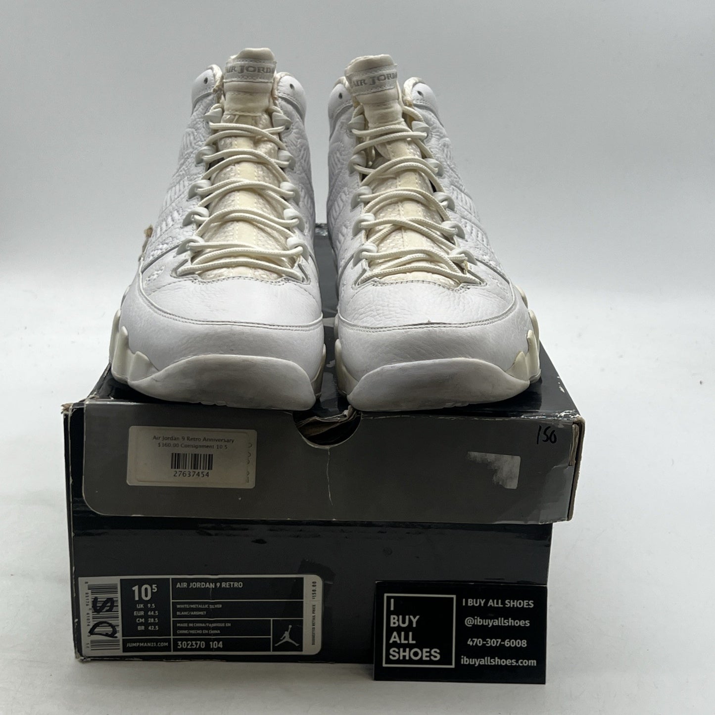 Size 10.5 - Air Jordan 9 Retro 25th Anniversary (302370-104)