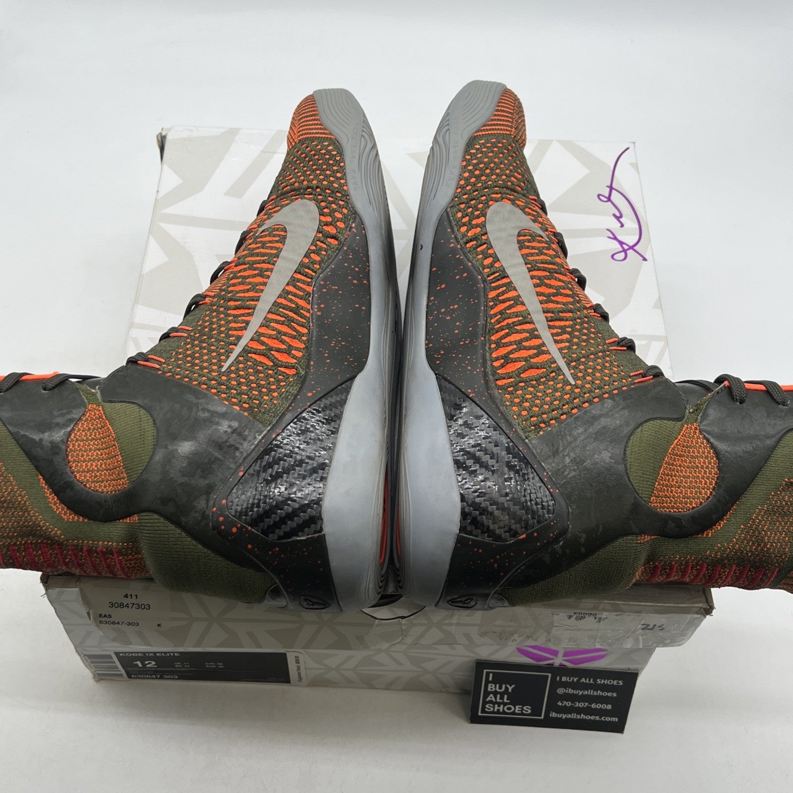 Size 12 - Nike Kobe 9 Elite Strategy (630847-303)