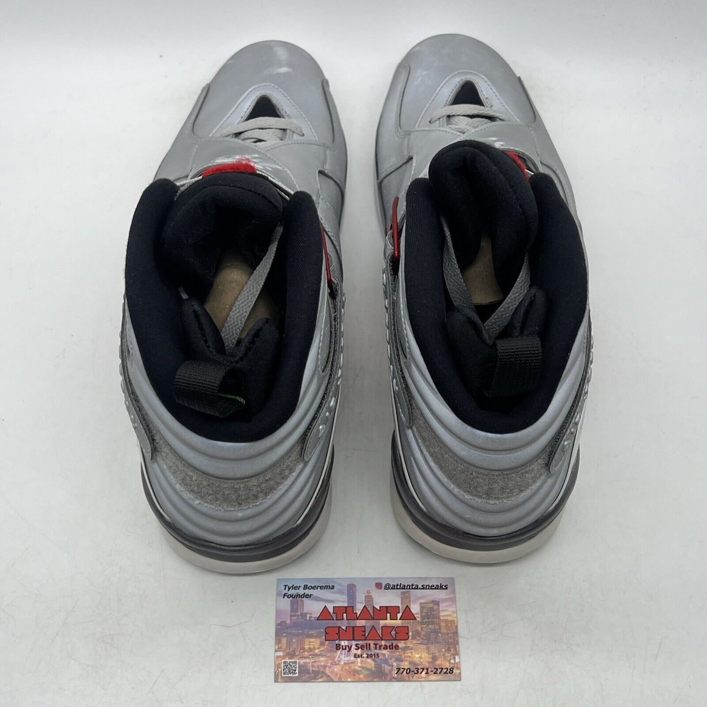 Size 14 - Air Jordan 8 Retro SP Reflections Of A Champion Silver (CI4073-001)