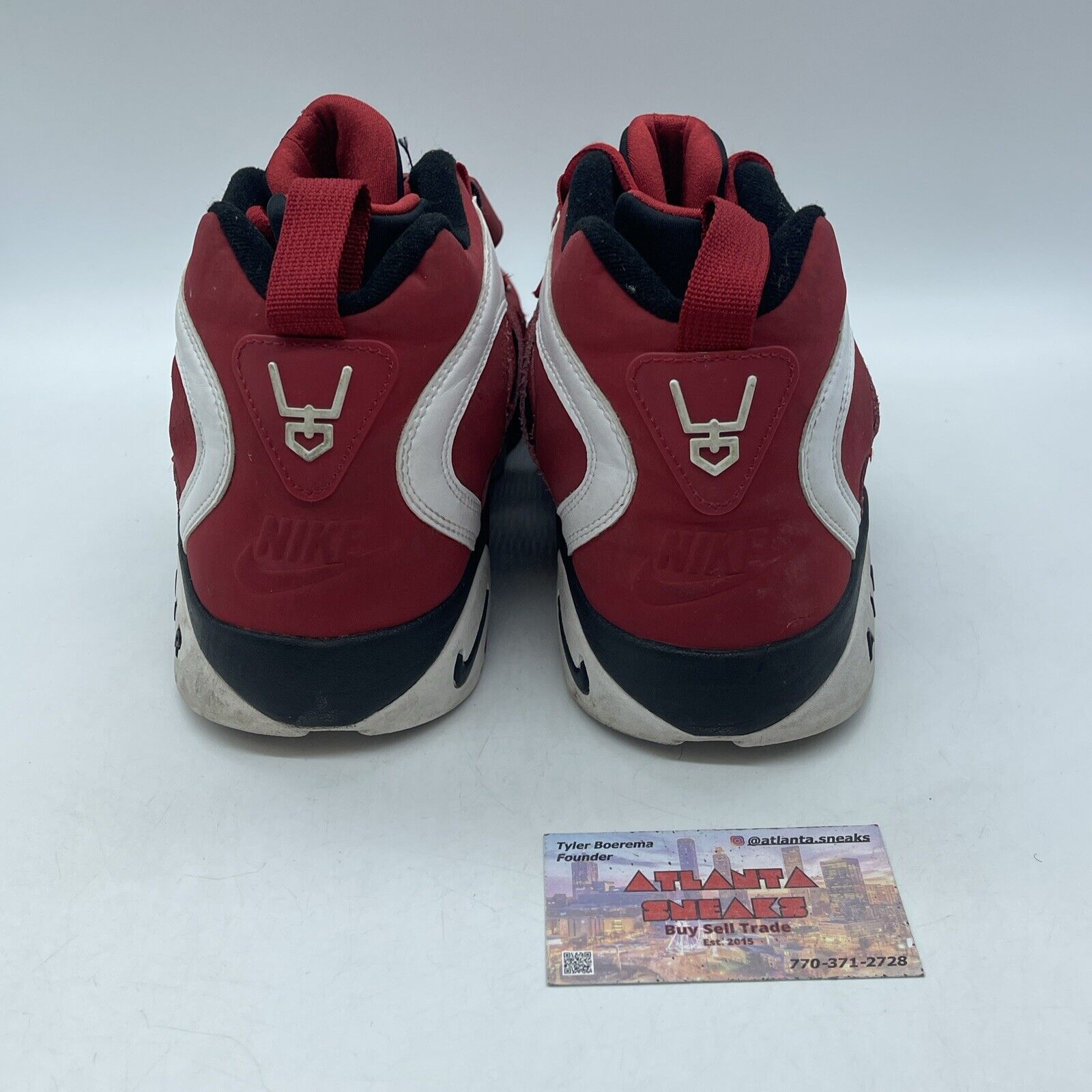 Size 12 - Nike Air Diamond Turf 2 2012 Red Gold White Black Suede (487658-610)