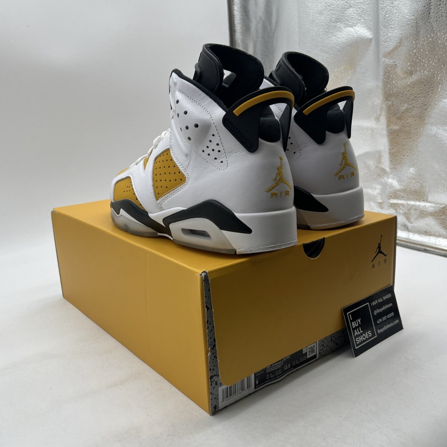 Size 9 - Air Jordan 6 Retro Yellow Ochre (CT8529-170)