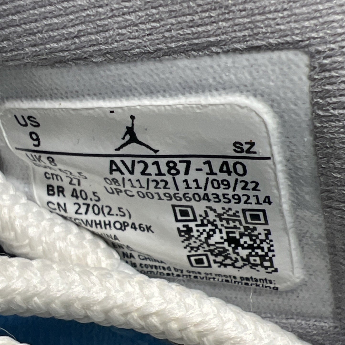 Size 9 - Air Jordan 11 Retro Low Cement Grey (AV2187-140)