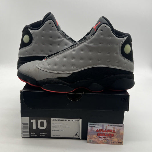 Size 10 - Air Jordan 13 Retro Reflective Silver (696298-023)