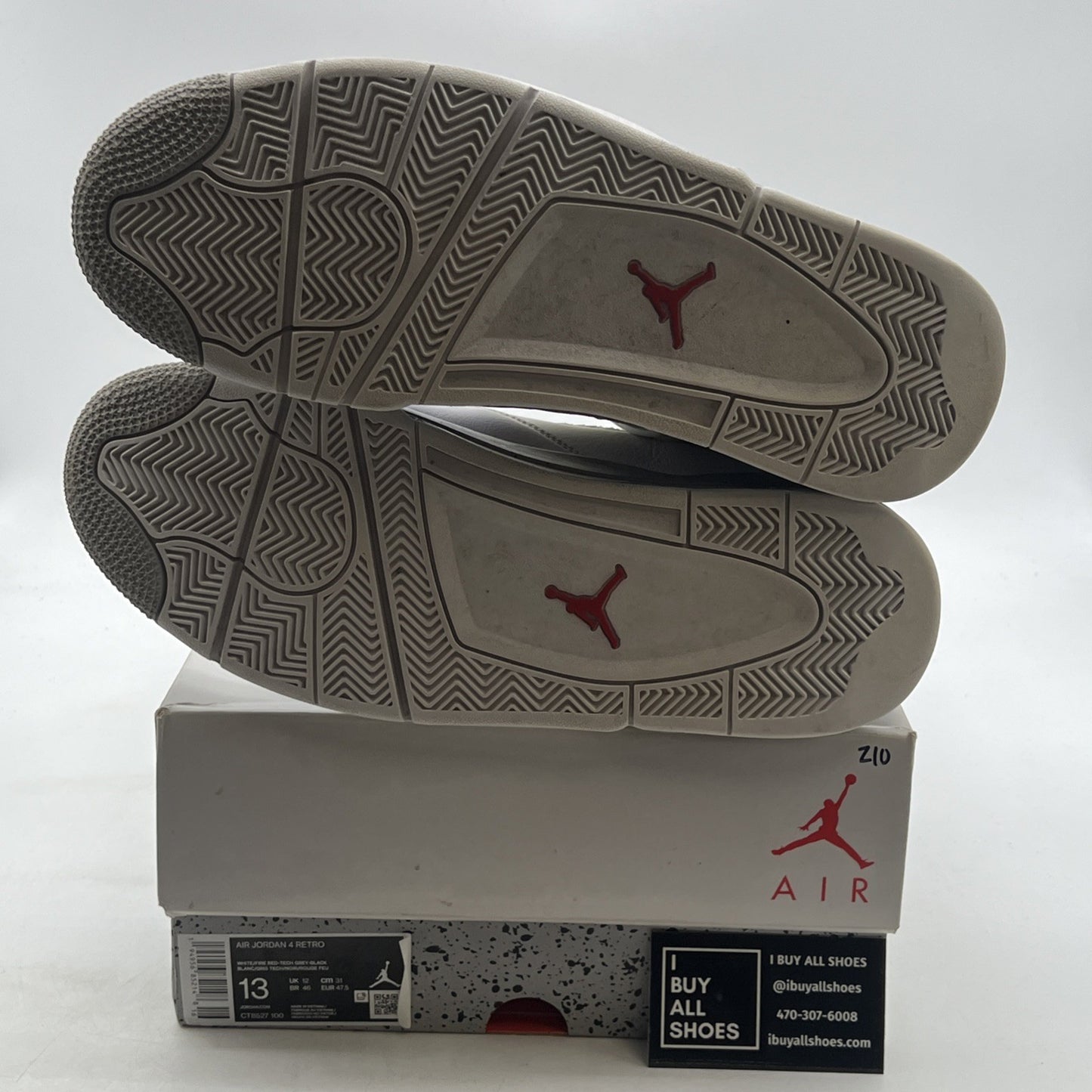 Size 13 - Air Jordan 4 Retro Mid White Oreo (CT8527-100)