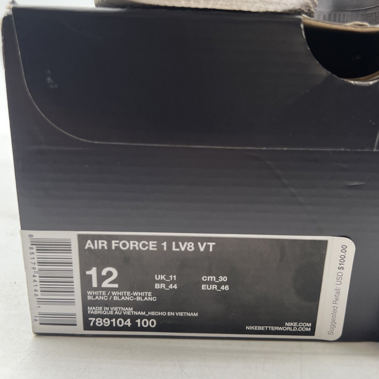 Size 12 - Nike Air Force 1 ’07 LV8 VT Low Independence Day (789104-100)