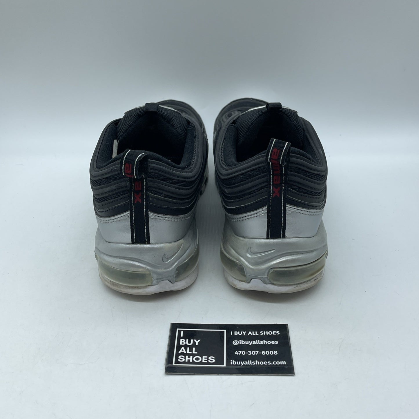 Size 13 - Nike Air Max 97 QS B-Sides Metallic Silver (AT5458-001)