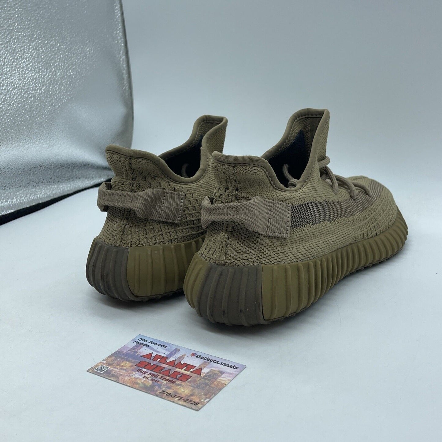 Size 8 - adidas Yeezy Boost 350 V2 Earth Brown Green Suede (FX9033)