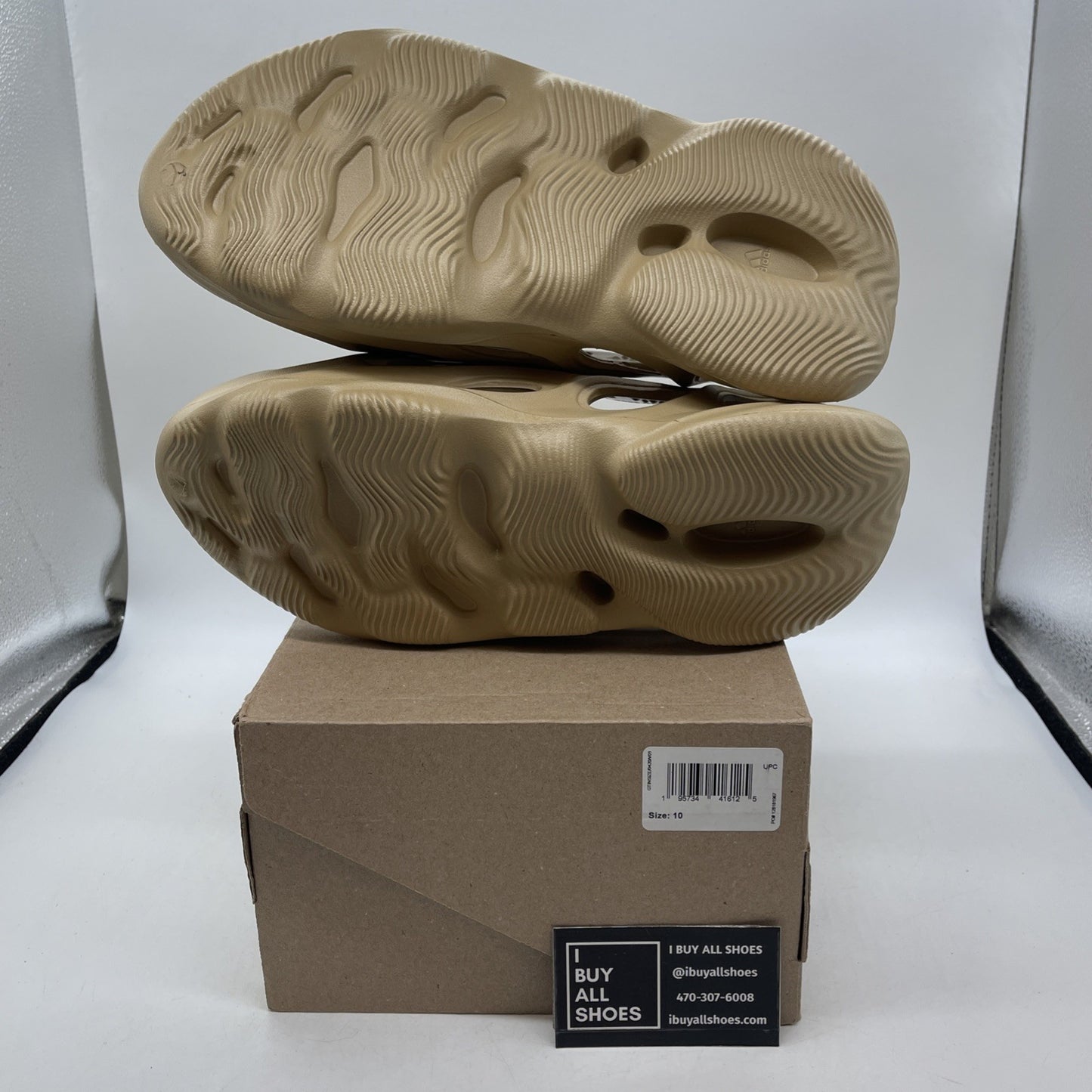 Size 10 - adidas Yeezy Foam RNNR Ochre (GW3354)