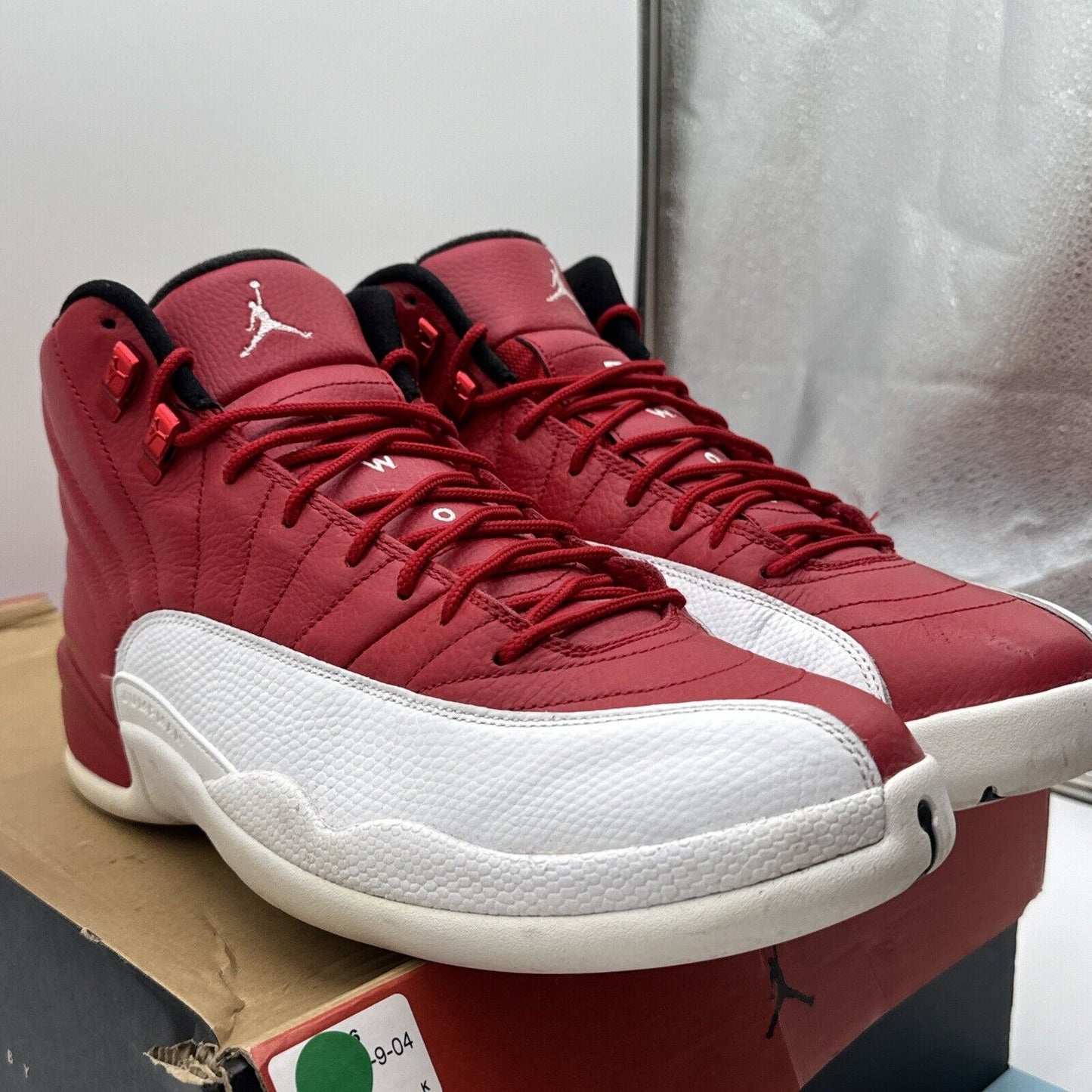 Size 11.5 - Jordan 12 Retro Gym Red 2016 Leather St John OG All Jumpan Trio