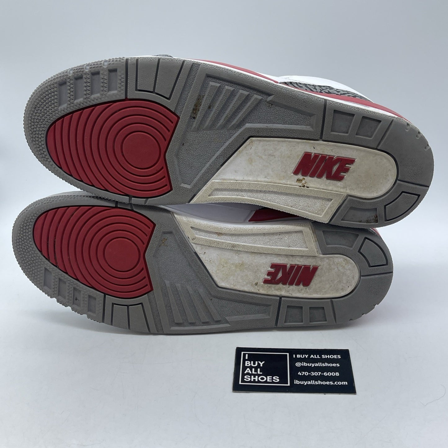 Size 11.5 - Jordan 3 Retro Mid Fire Red White Grey Suede (DN3707-160)