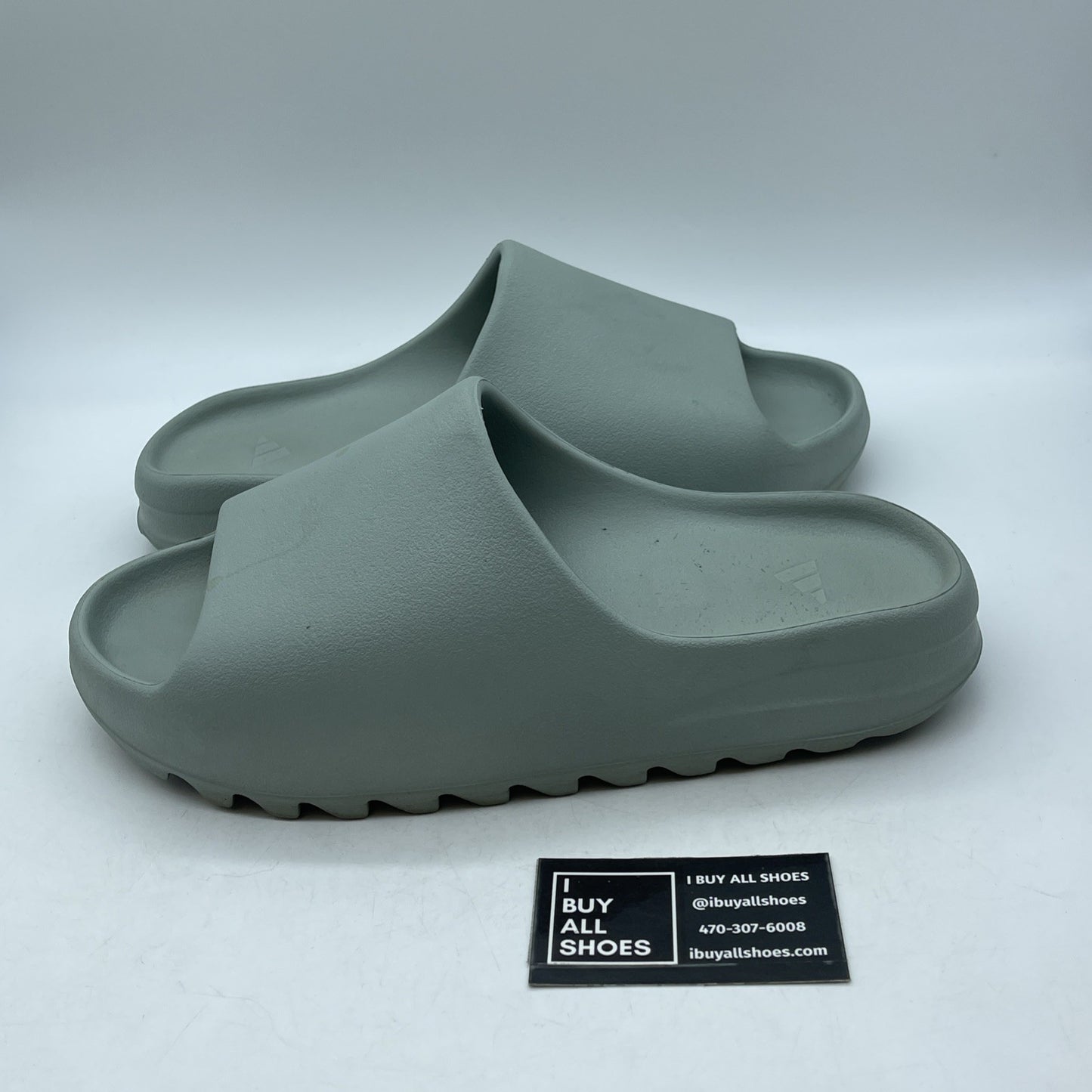 Size 13 - Yeezy Slides Salt Rubber Blue (ID5480)