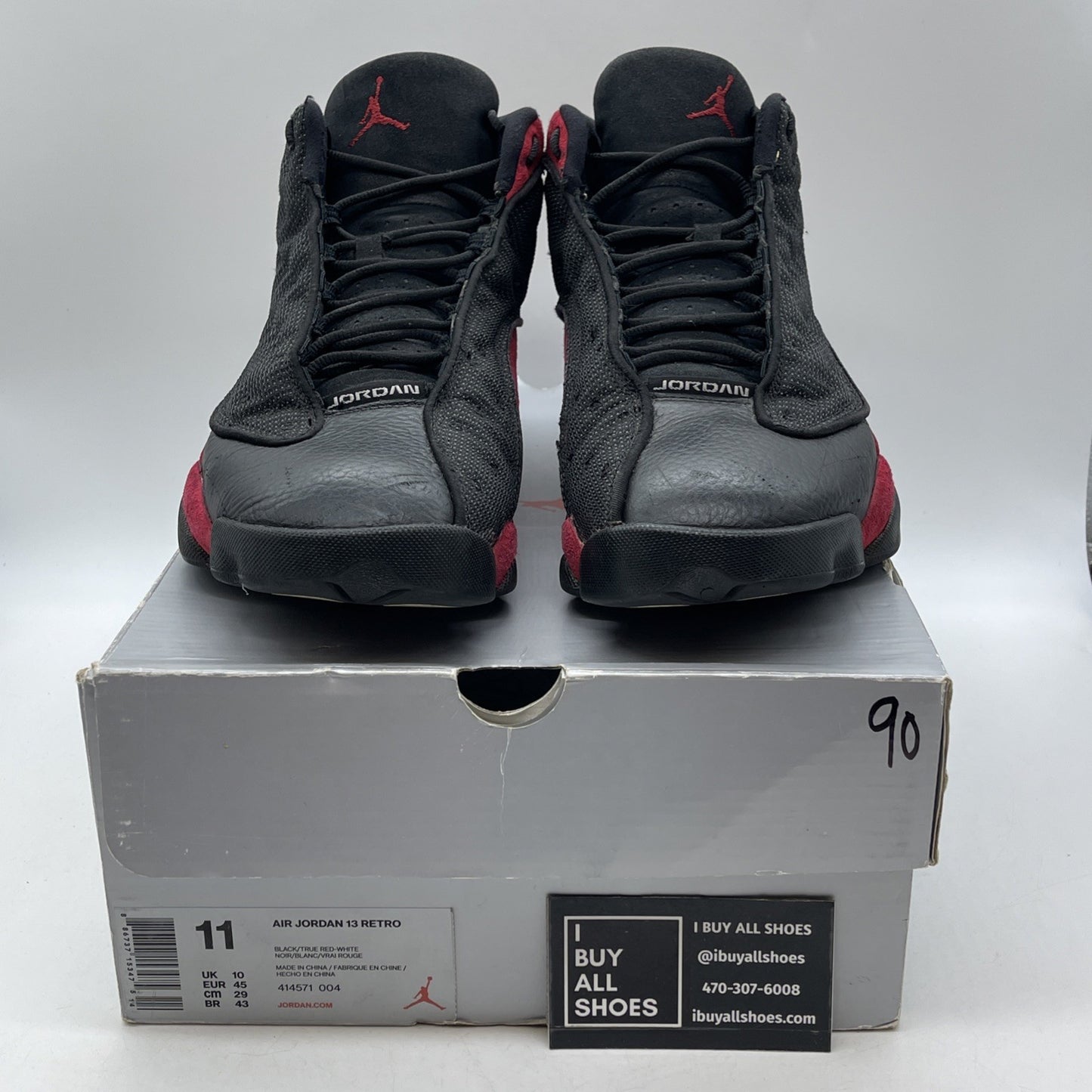 Size 11 - Air Jordan 13 Retro Bred 2017 (414571-004)