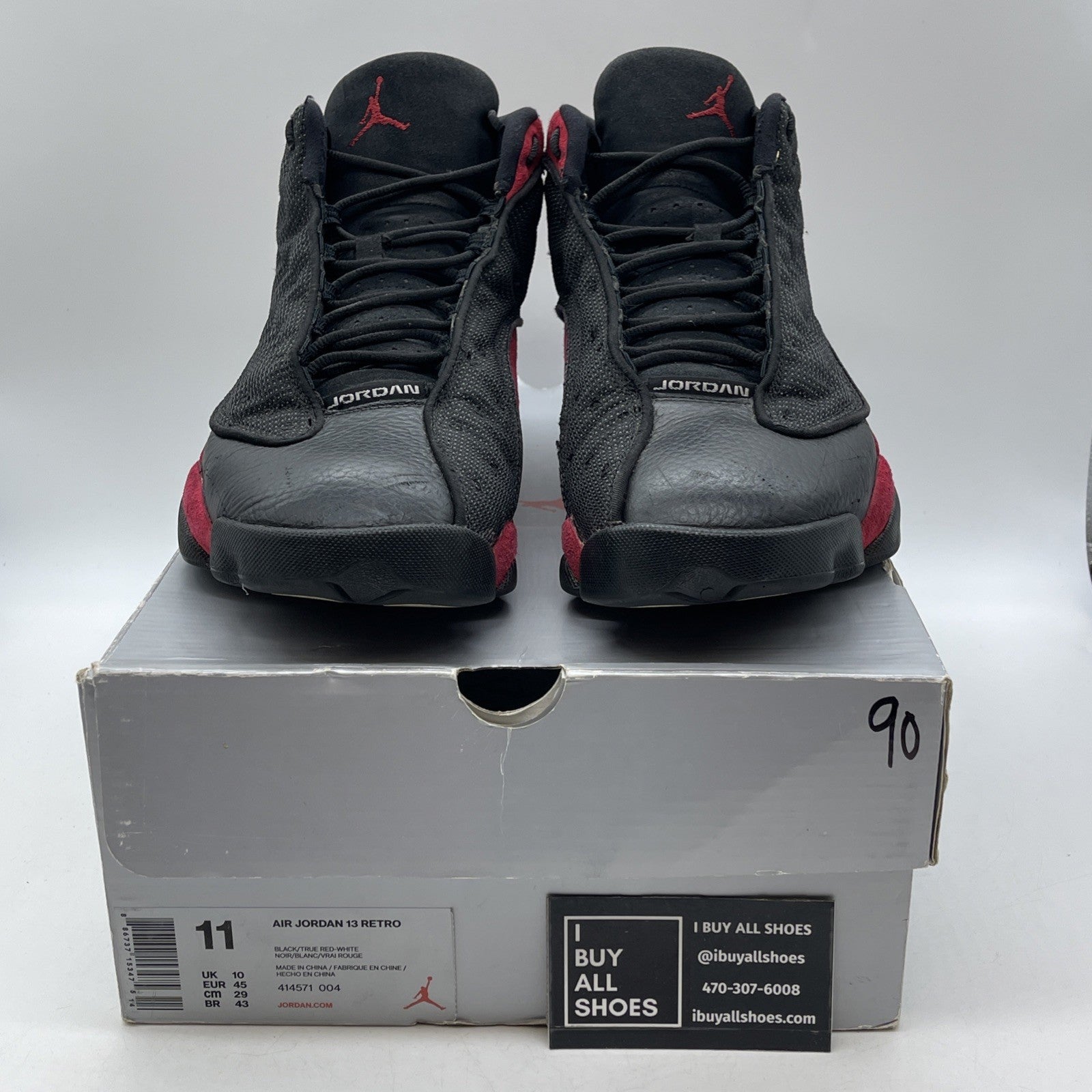 Size 11 - Air Jordan 13 Retro Bred 2017 (414571-004)