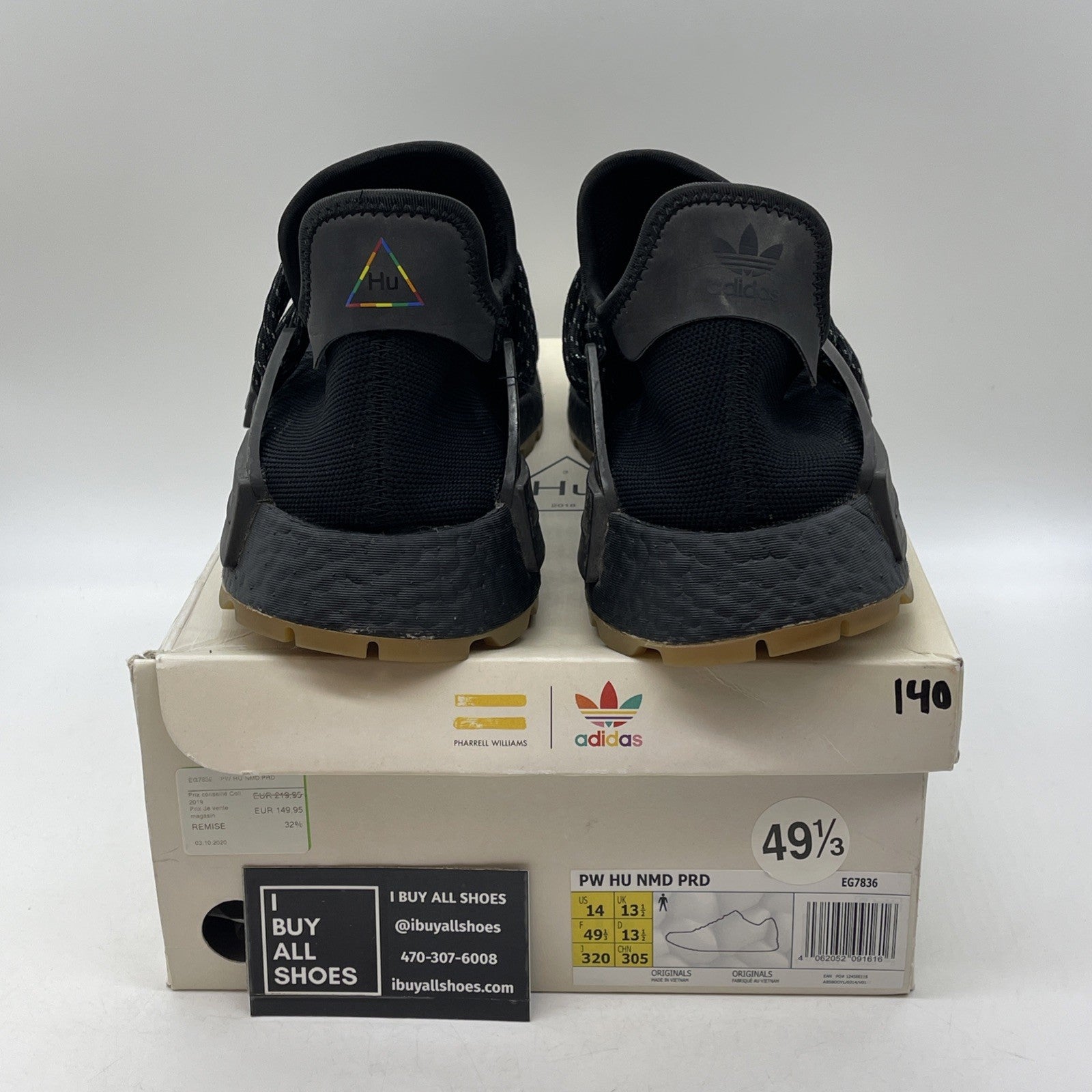 Size 14 - adidas Pharrell x NMD Human Race Trail PRD Infinite Species EG7836