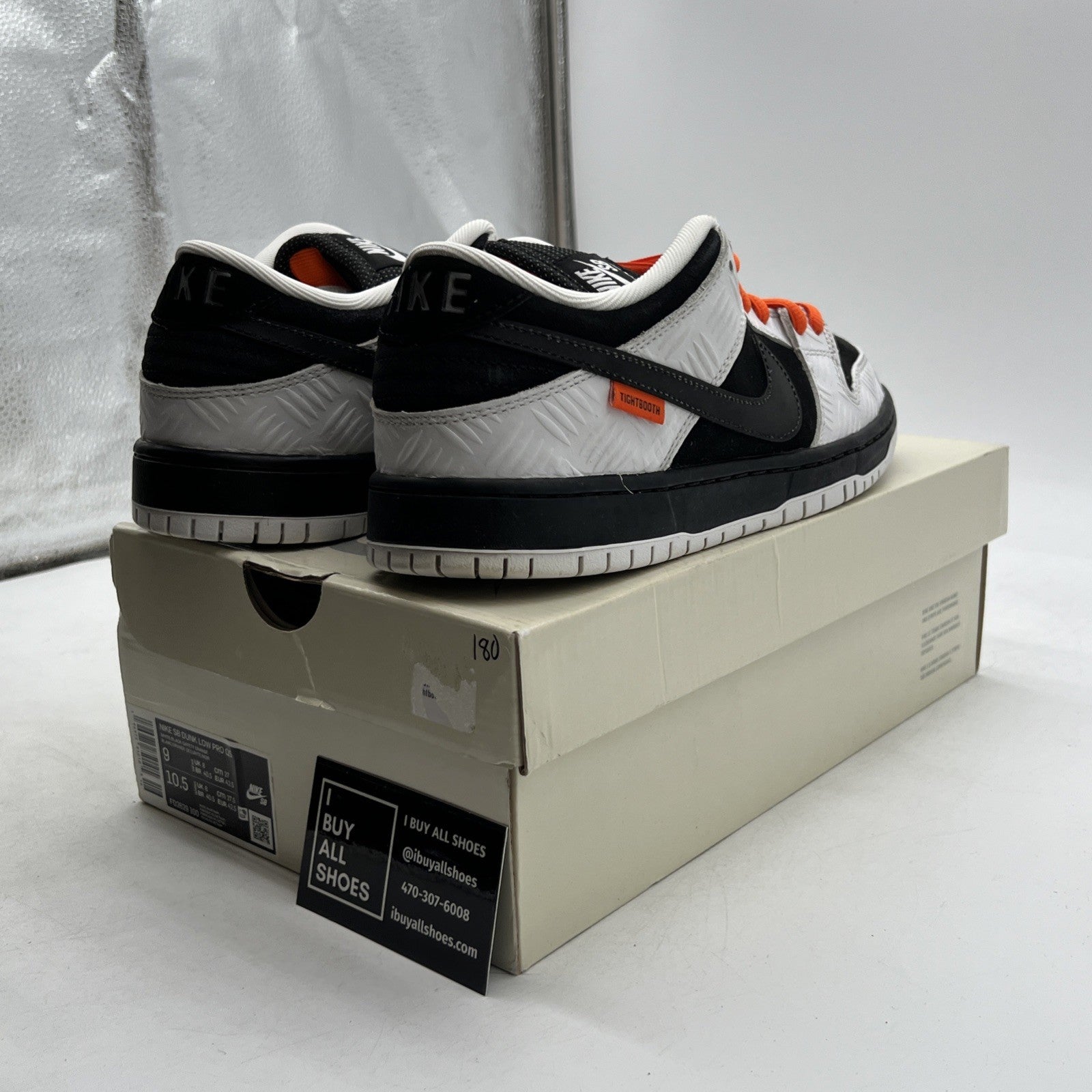 Size 9 - Nike SB Dunk Low x TightBooth White (FD2629-100)
