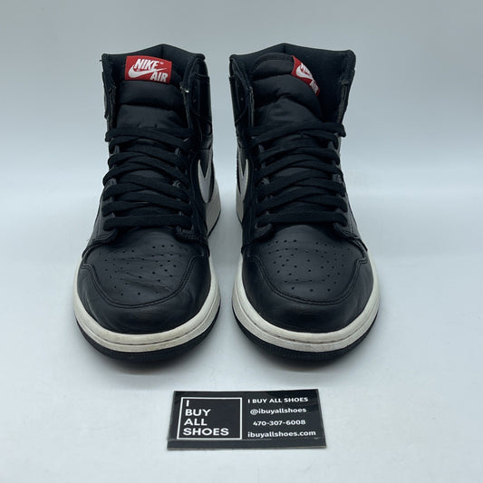Size 9.5 - Air Jordan 1 Retro OG Prm High Yin Yang Black White (555088-011)