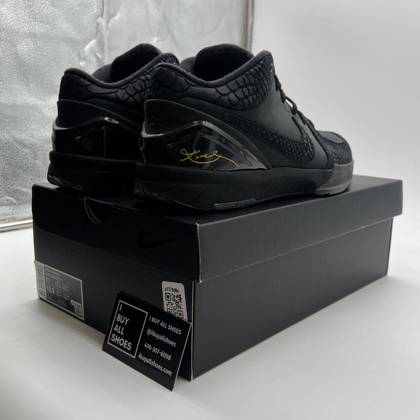 Size 11 - Nike Zoom Kobe 4 Protro Gift of Mamba (FQ3544-001)