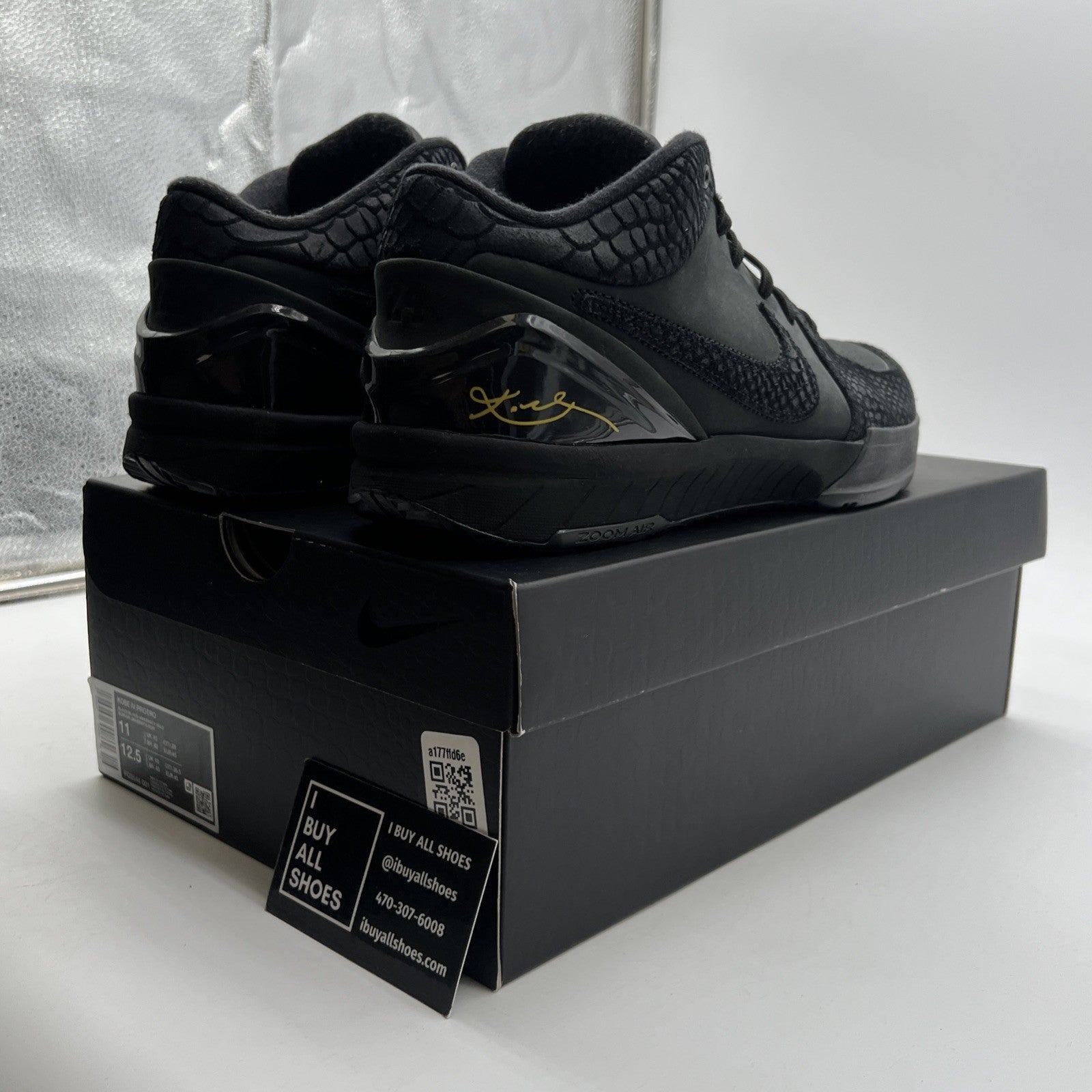 Size 11 - Nike Zoom Kobe 4 Protro Gift of Mamba (FQ3544-001)