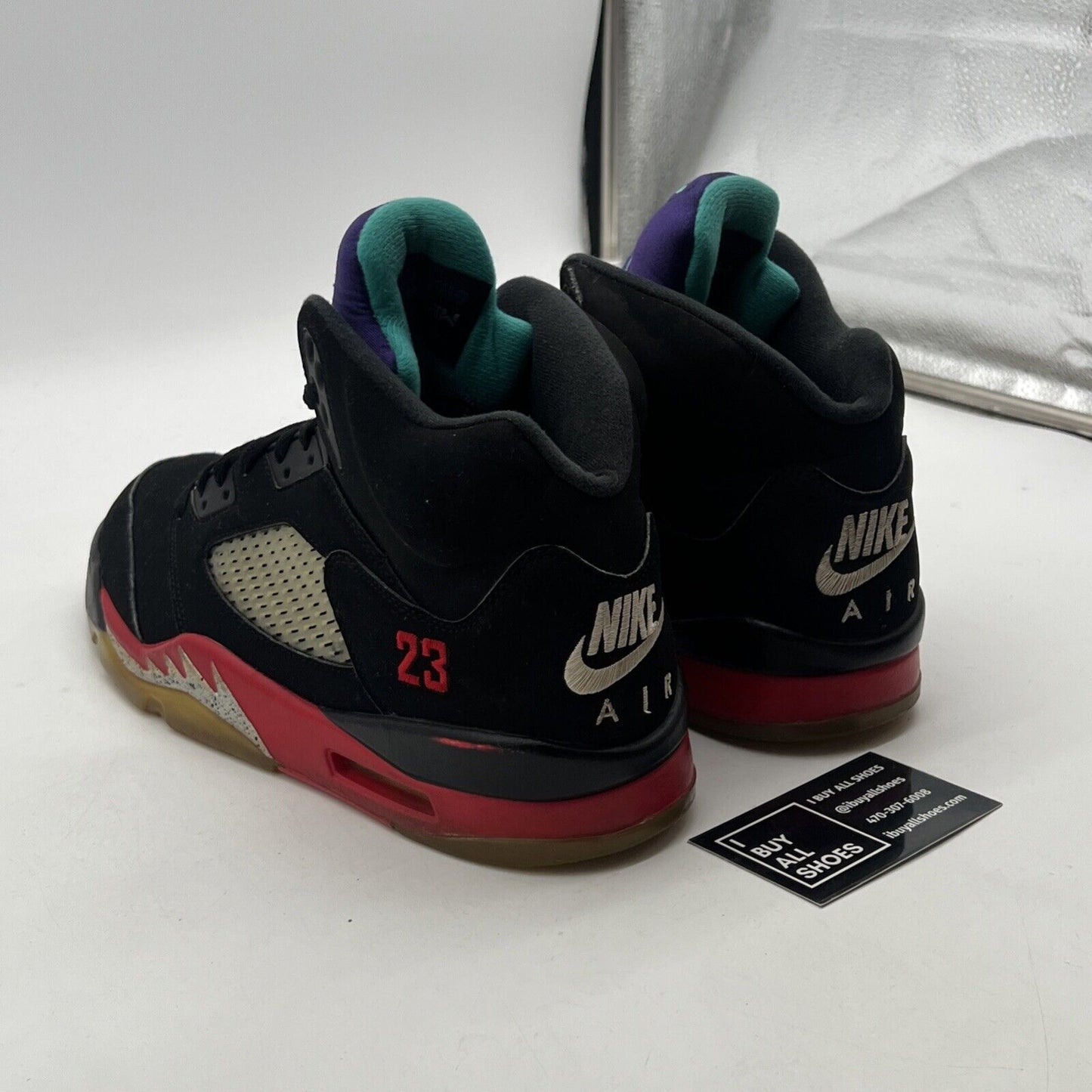 Size 11 - Air Jordan 5 Retro Top 3 Black 2020 (CZ1786-001)