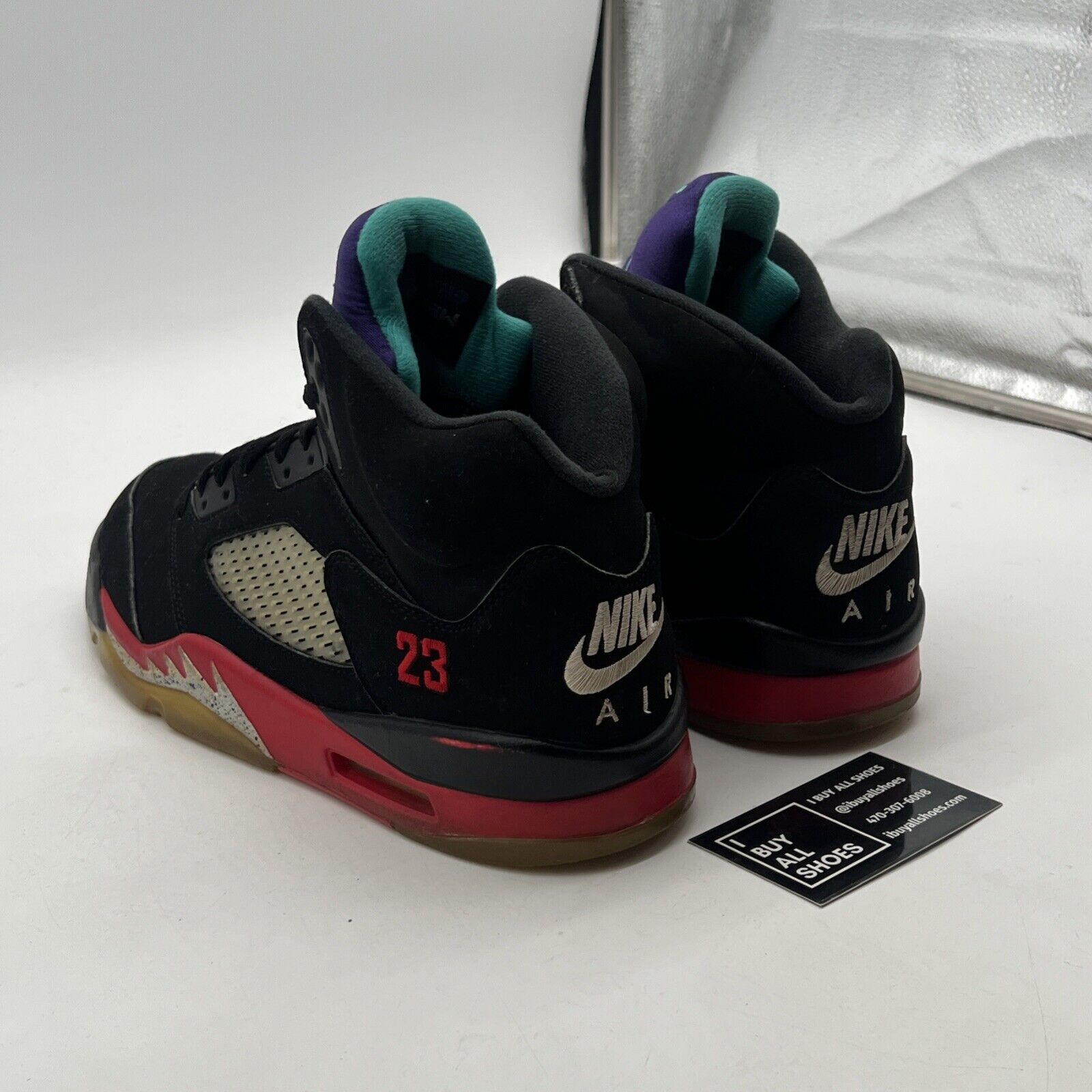 Size 11 - Air Jordan 5 Retro Top 3 Black 2020 (CZ1786-001)