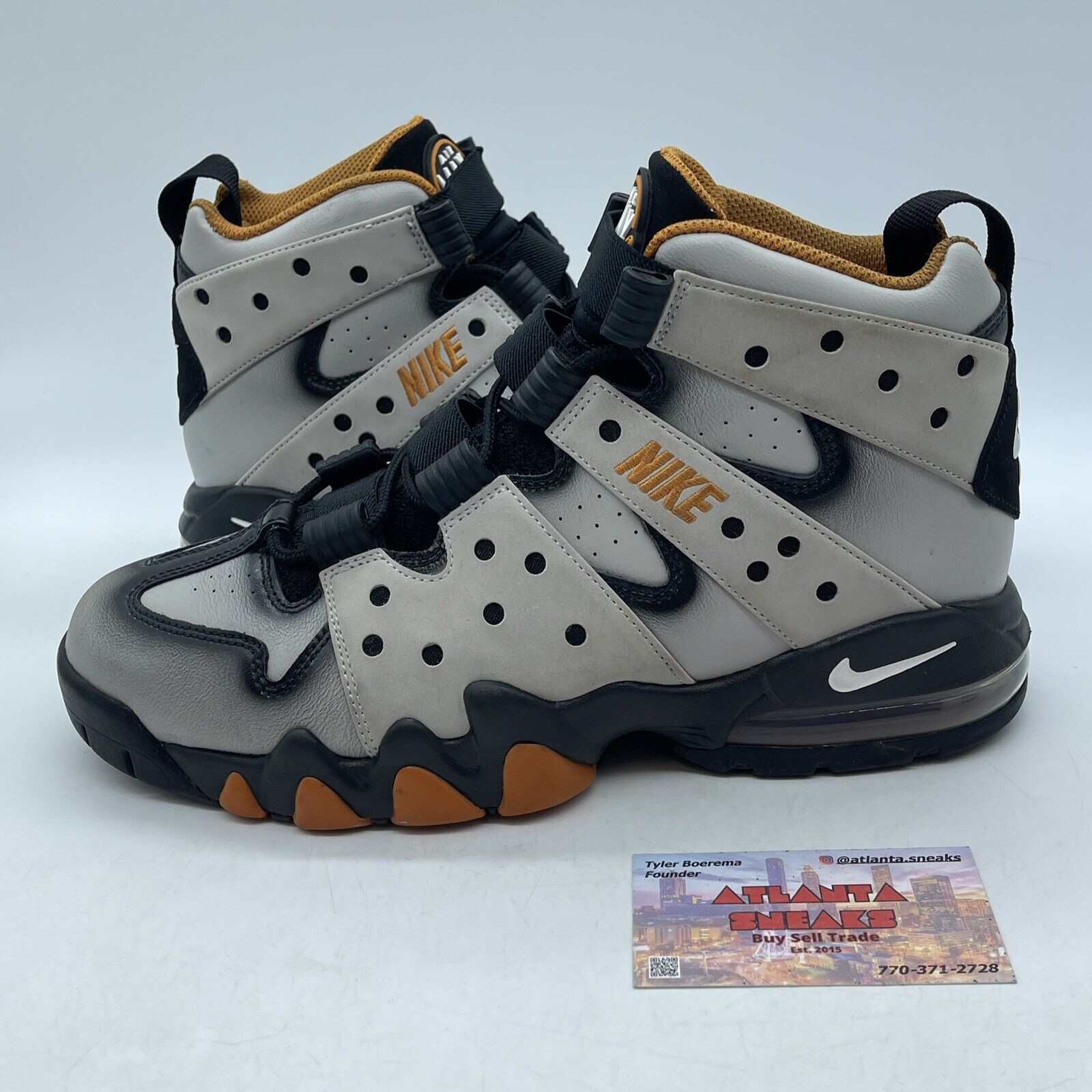 Size 9 - Nike Air Max 2 CB 94 Airbrush - Light Iron Ore Suede (FD8632-001)