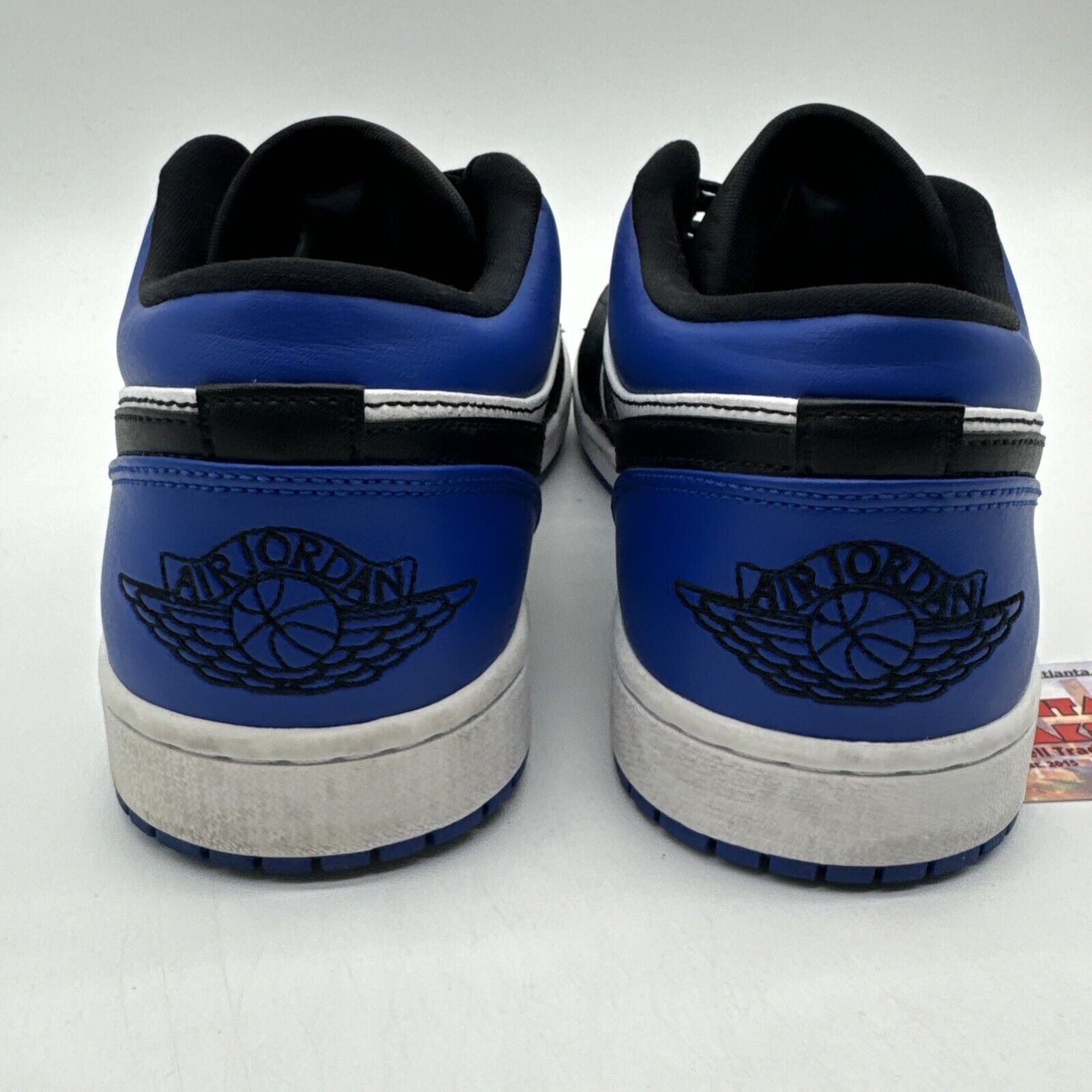 Size 10.5 - Jordan 1 Low Royal Toe 2019 Black White Leather Way Under Market $$$