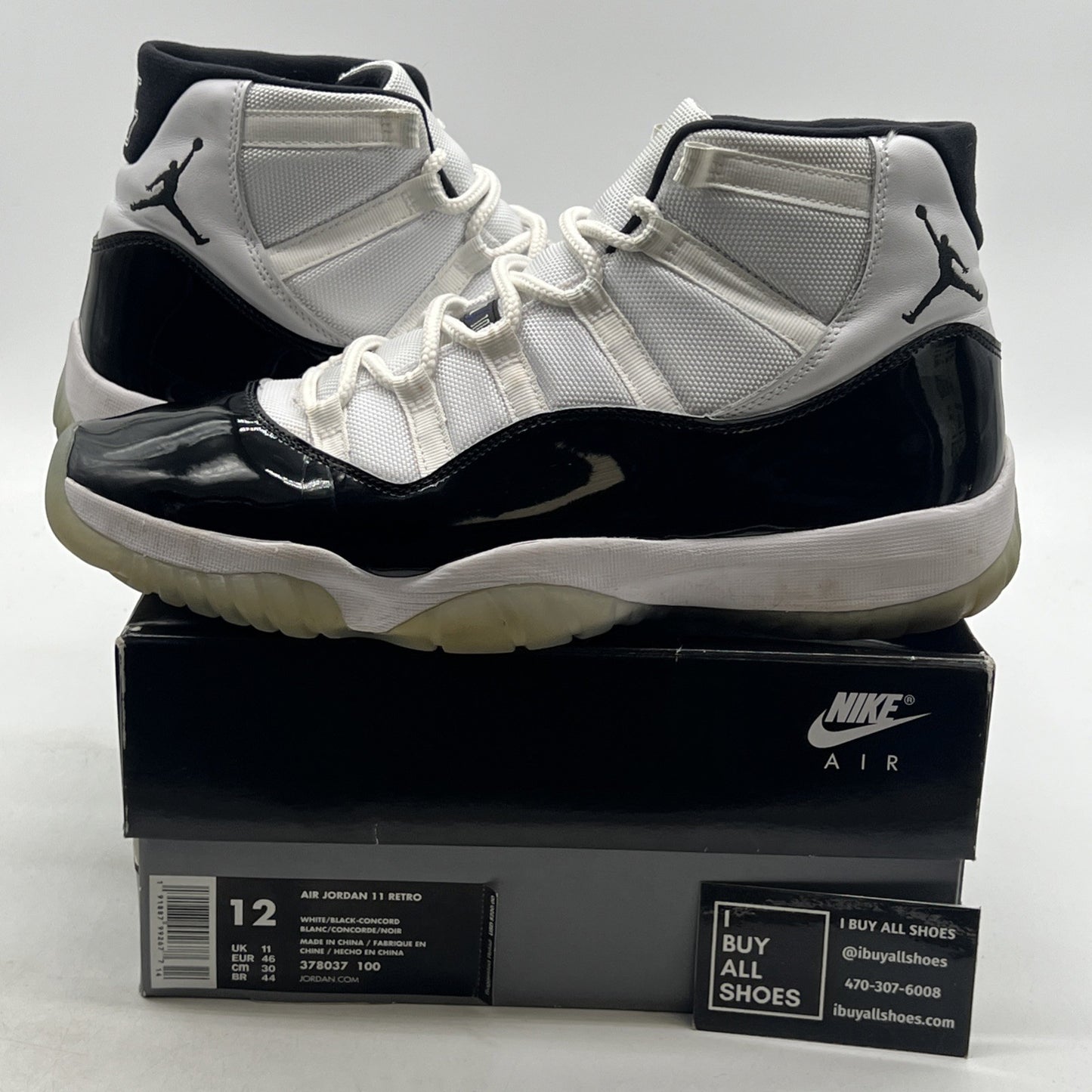 Size 12 - Air Jordan 11 Retro High Concord (378037-100)