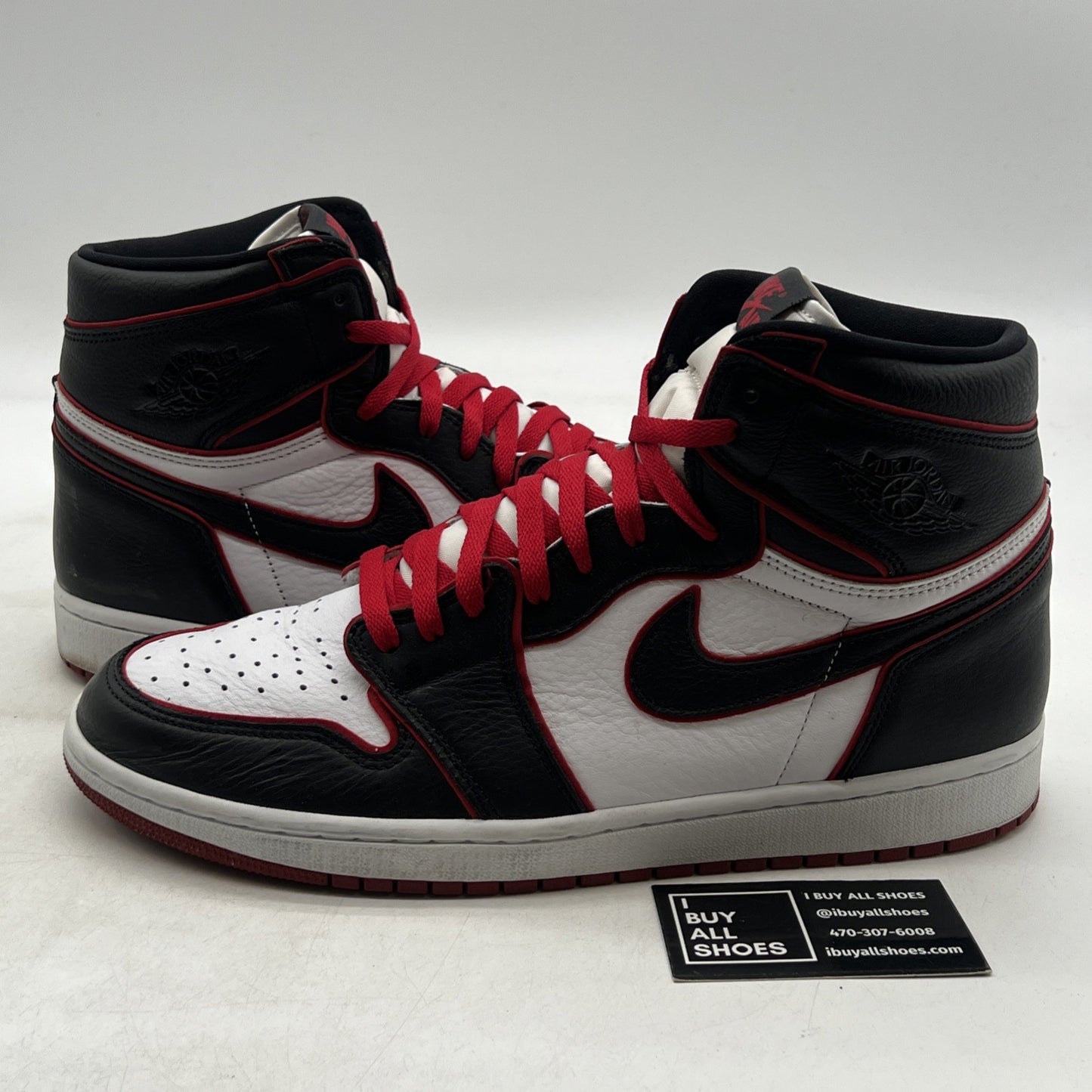 Size 13 - Air Jordan 1 Retro High OG Bloodline 2019 (555088-062)