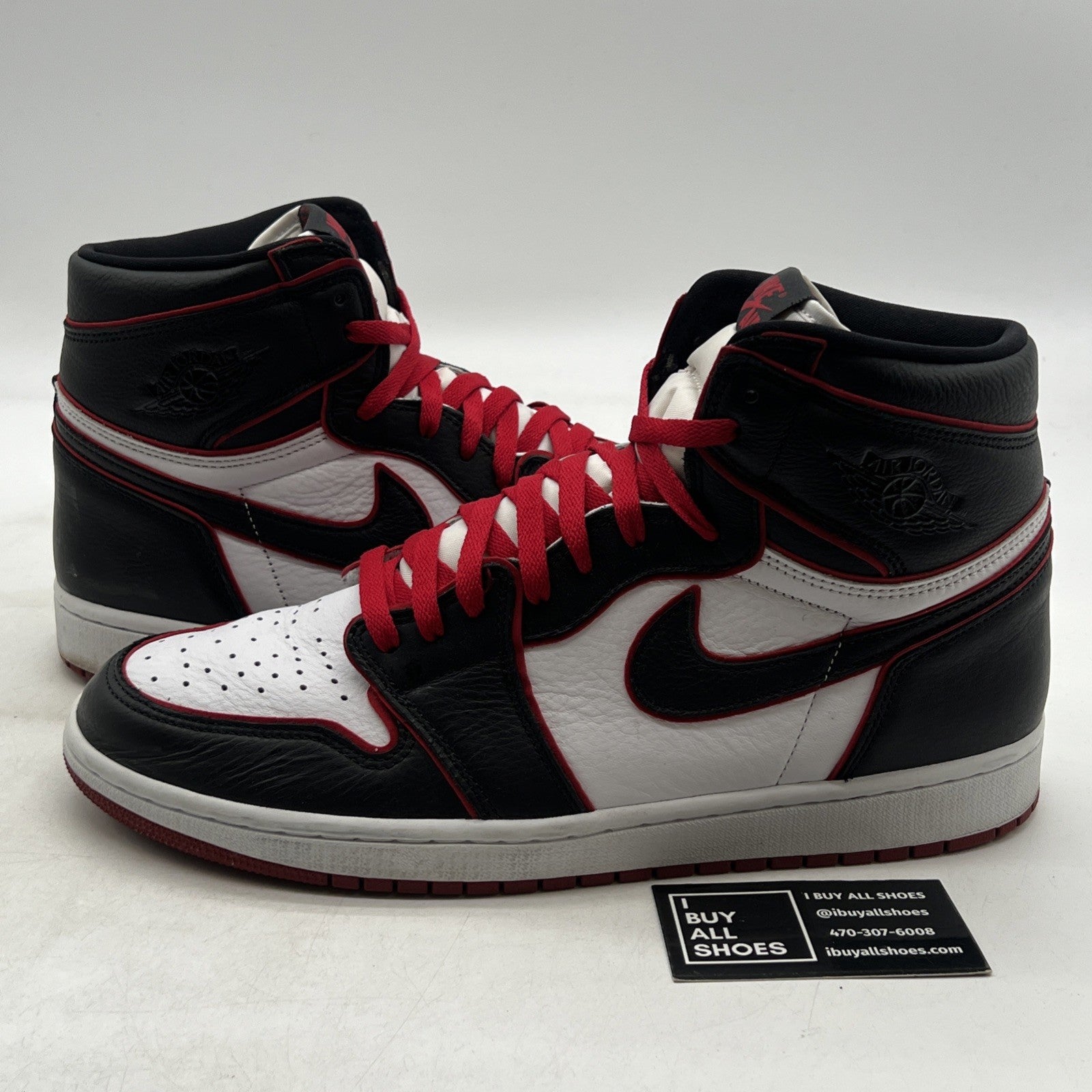 Size 13 - Air Jordan 1 Retro High OG Bloodline 2019 (555088-062)