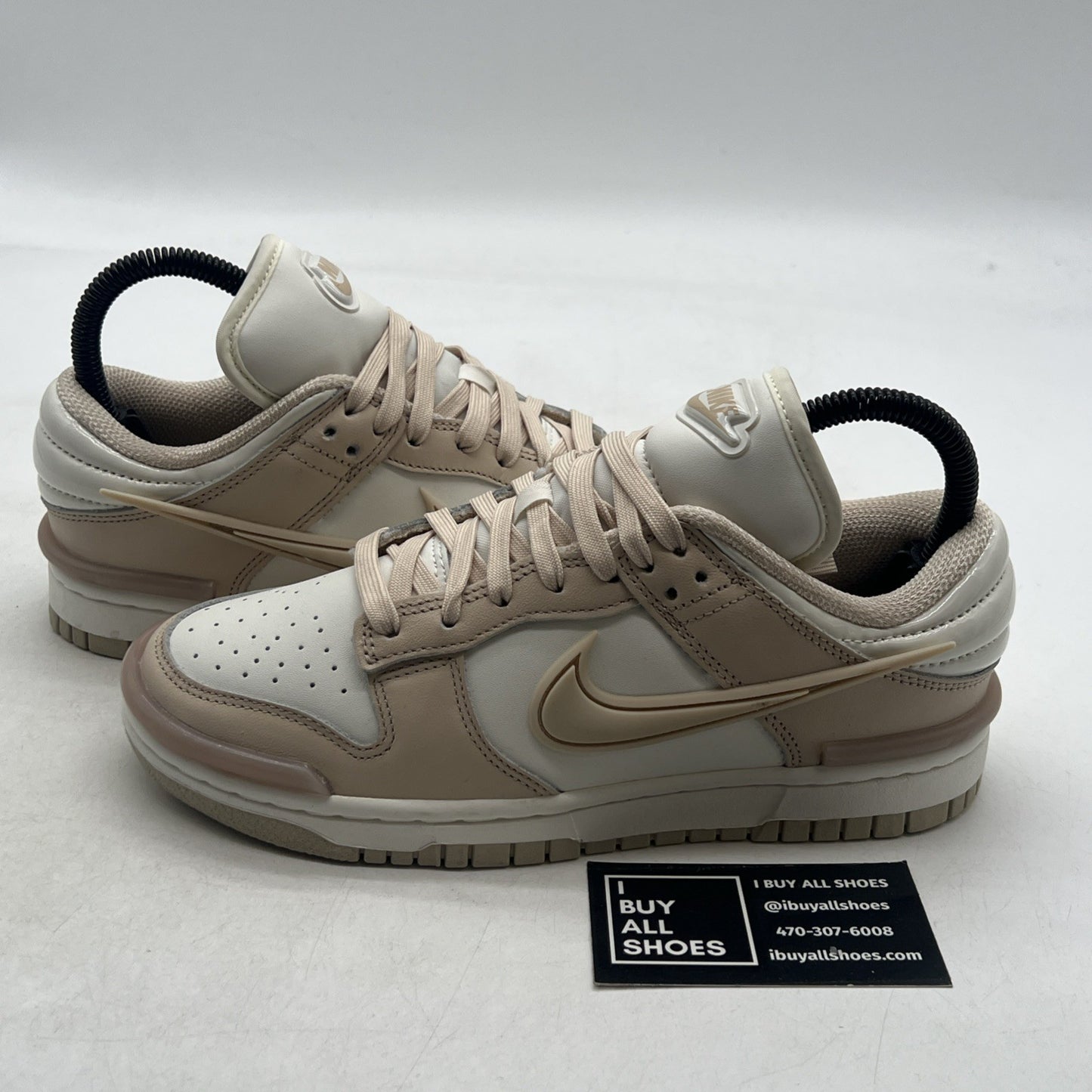 Size 6.5 - Nike Dunk Twist Low Sanddrift W (DZ2794-102)