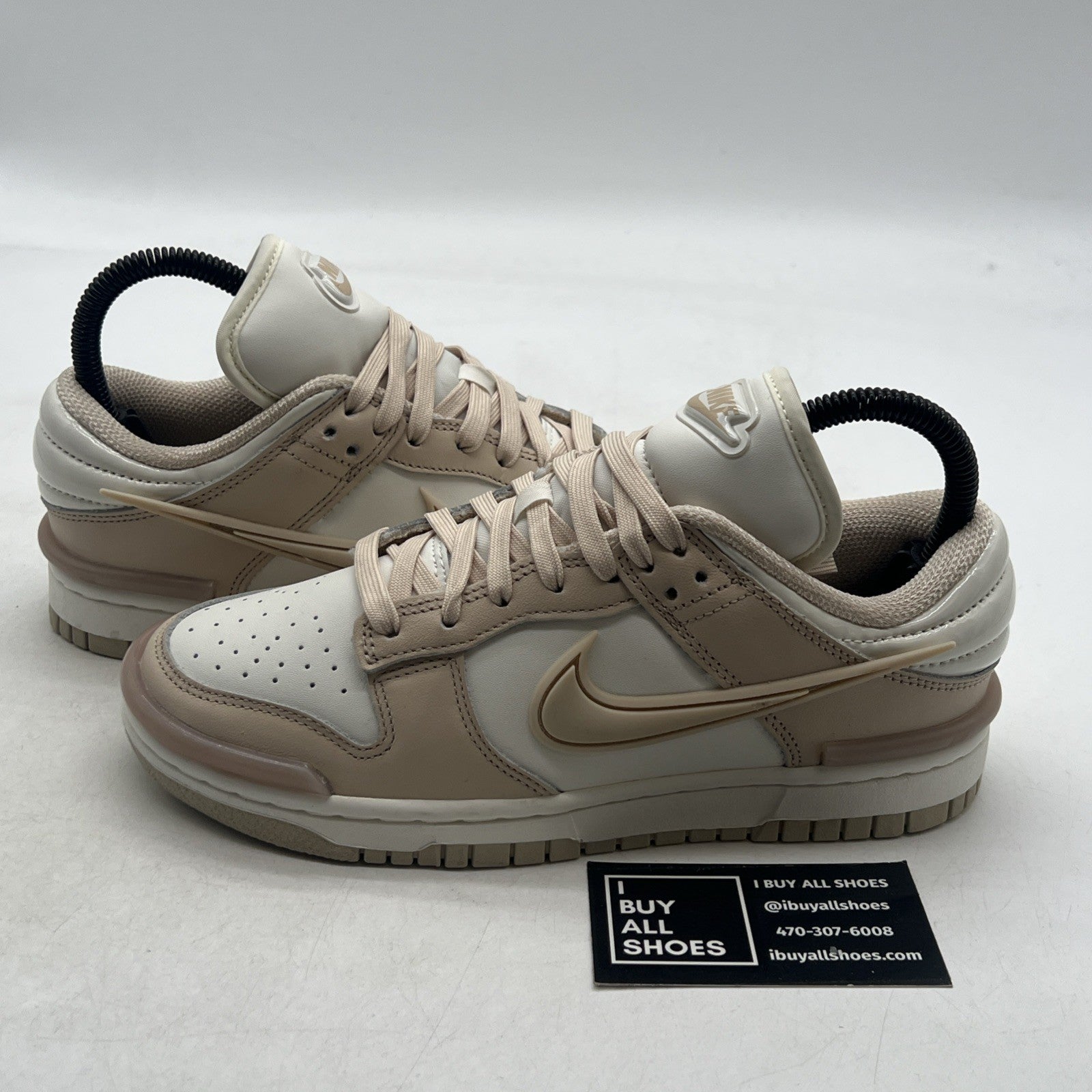 Size 6.5 - Nike Dunk Twist Low Sanddrift W (DZ2794-102)