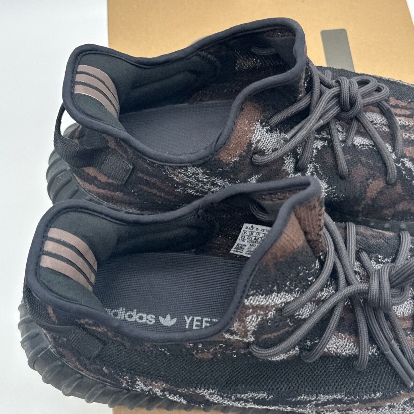 Size 13 - adidas Yeezy Boost 350 V2 Low MX Rock Black Brown Comfy Kanye West