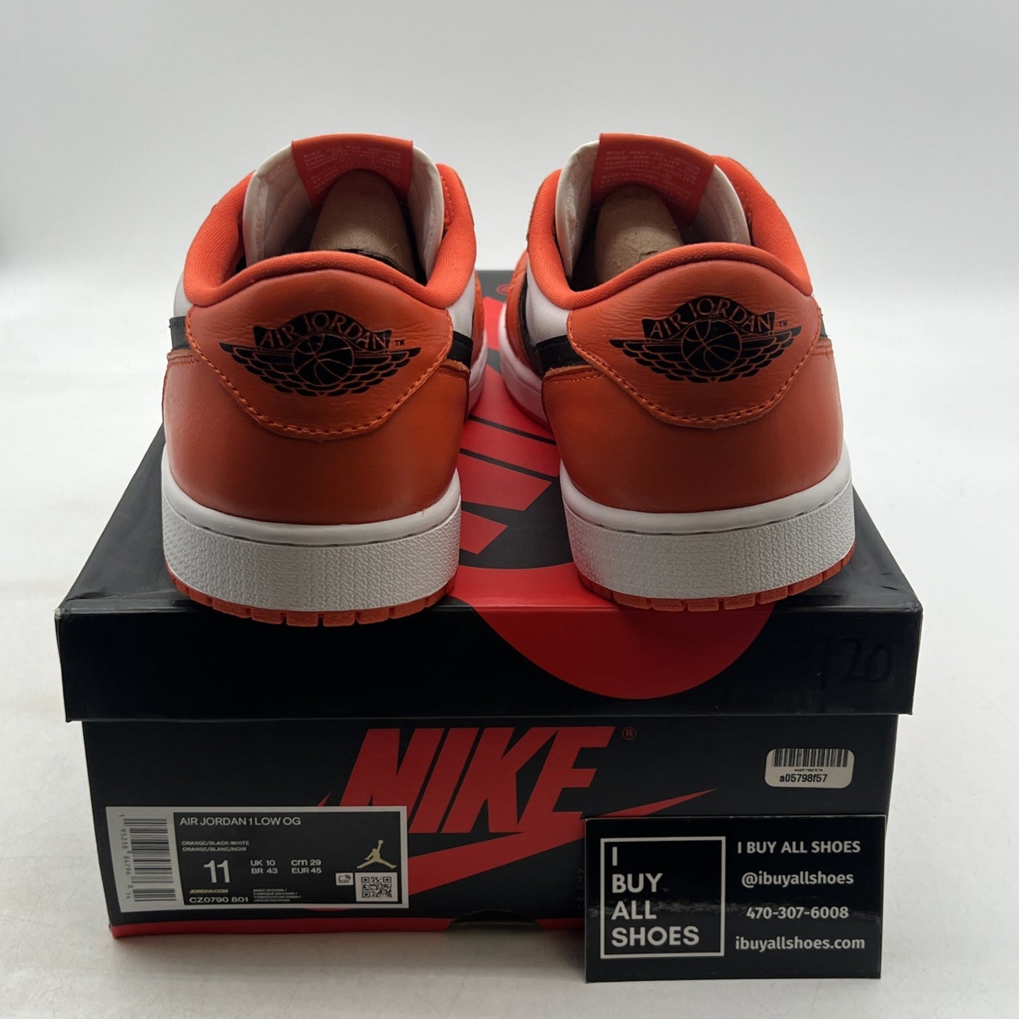 Size 11 - Air Jordan 1 Low OG Shattered Backboard Starfish (CZ0790-801)